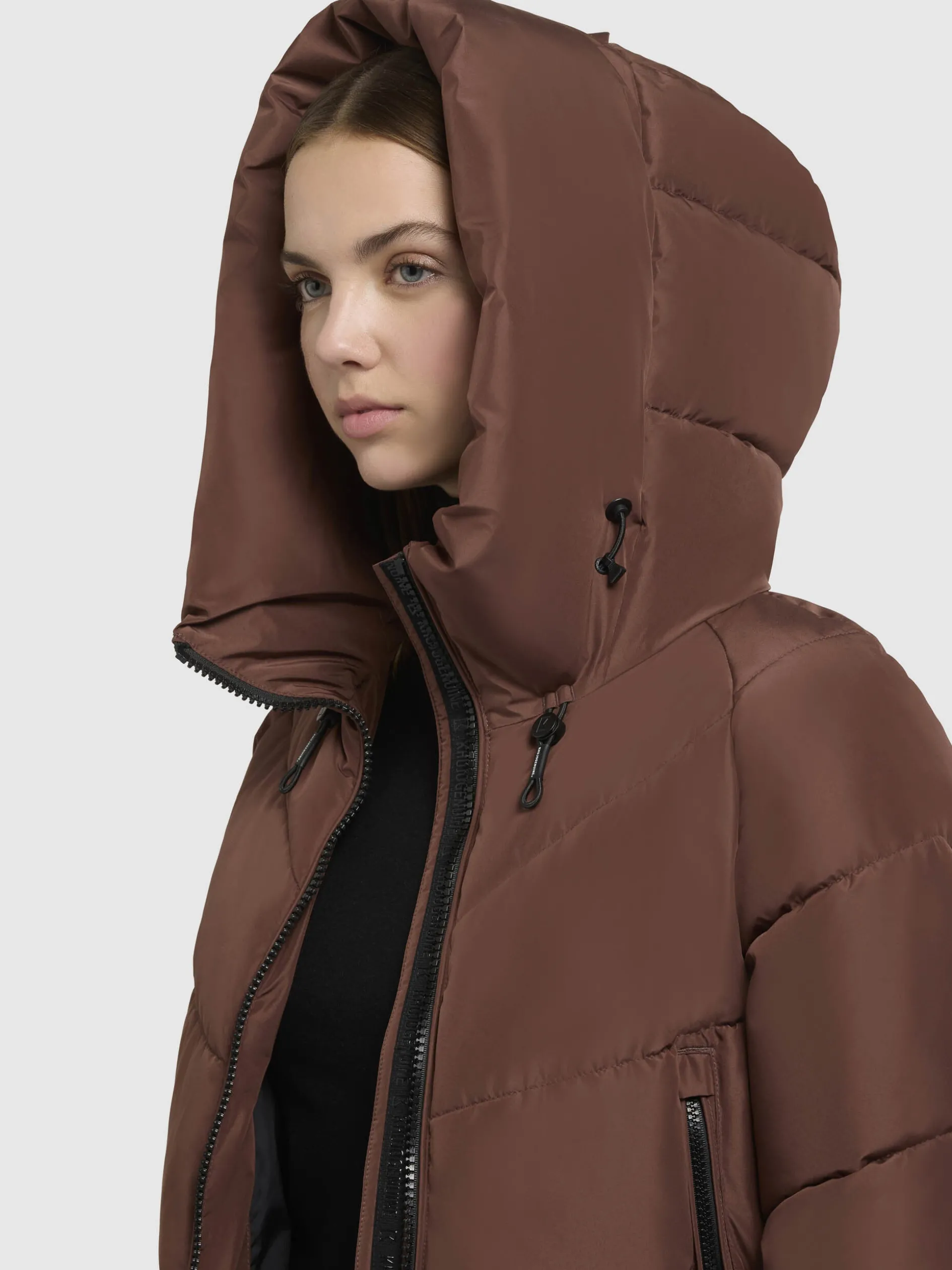 Jacke ALESS Rotbraun