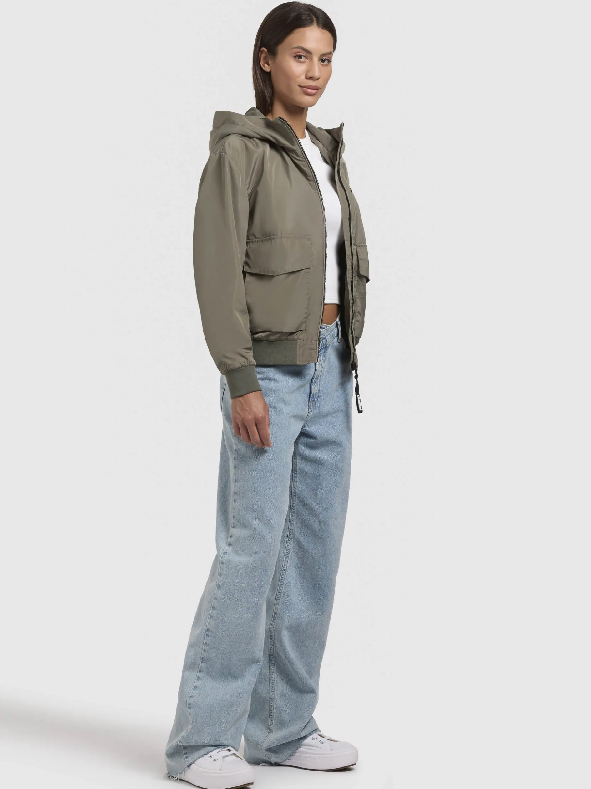 Jacke ANOV Graugrün