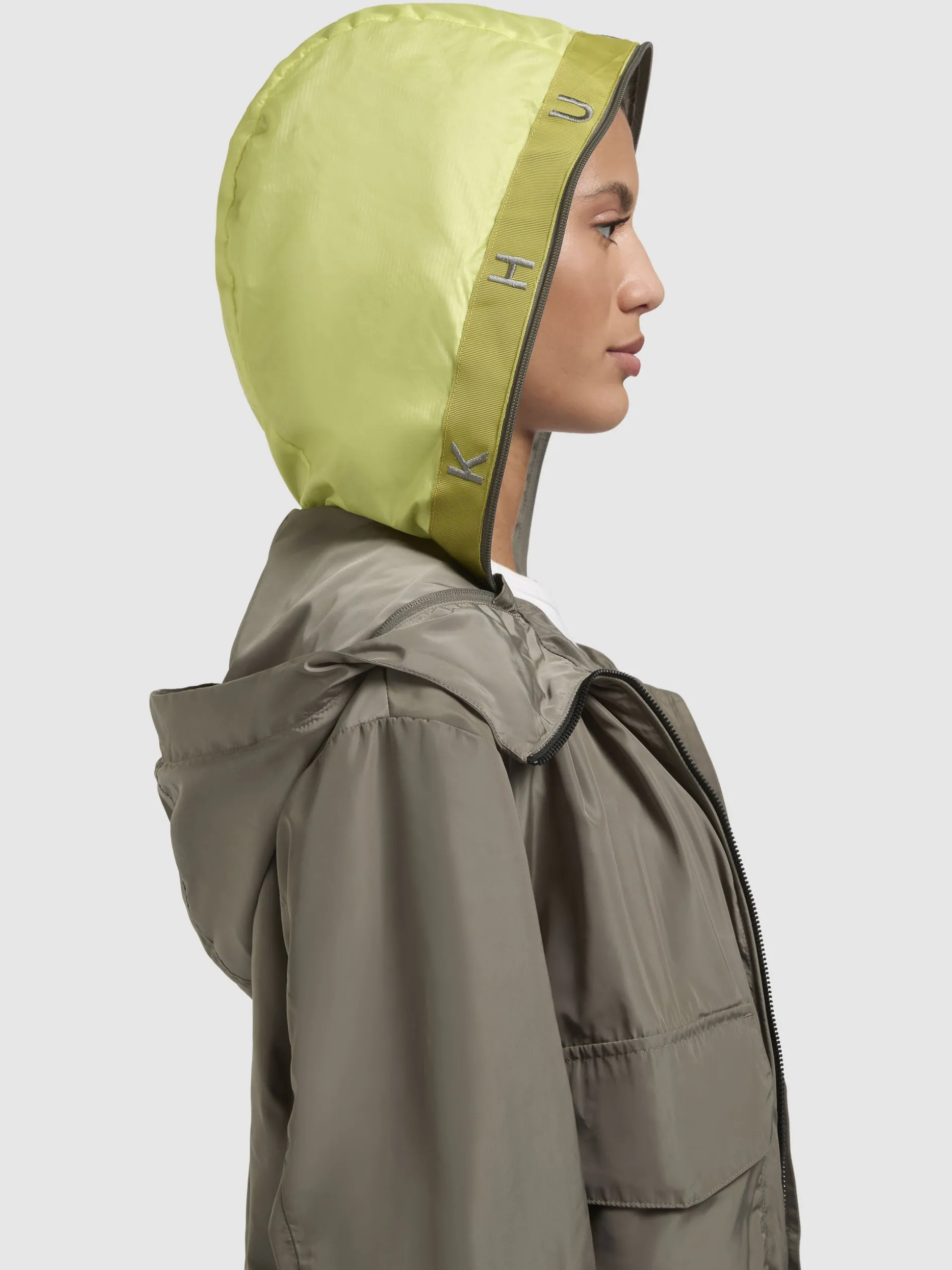 Jacke ANOV Graugrün