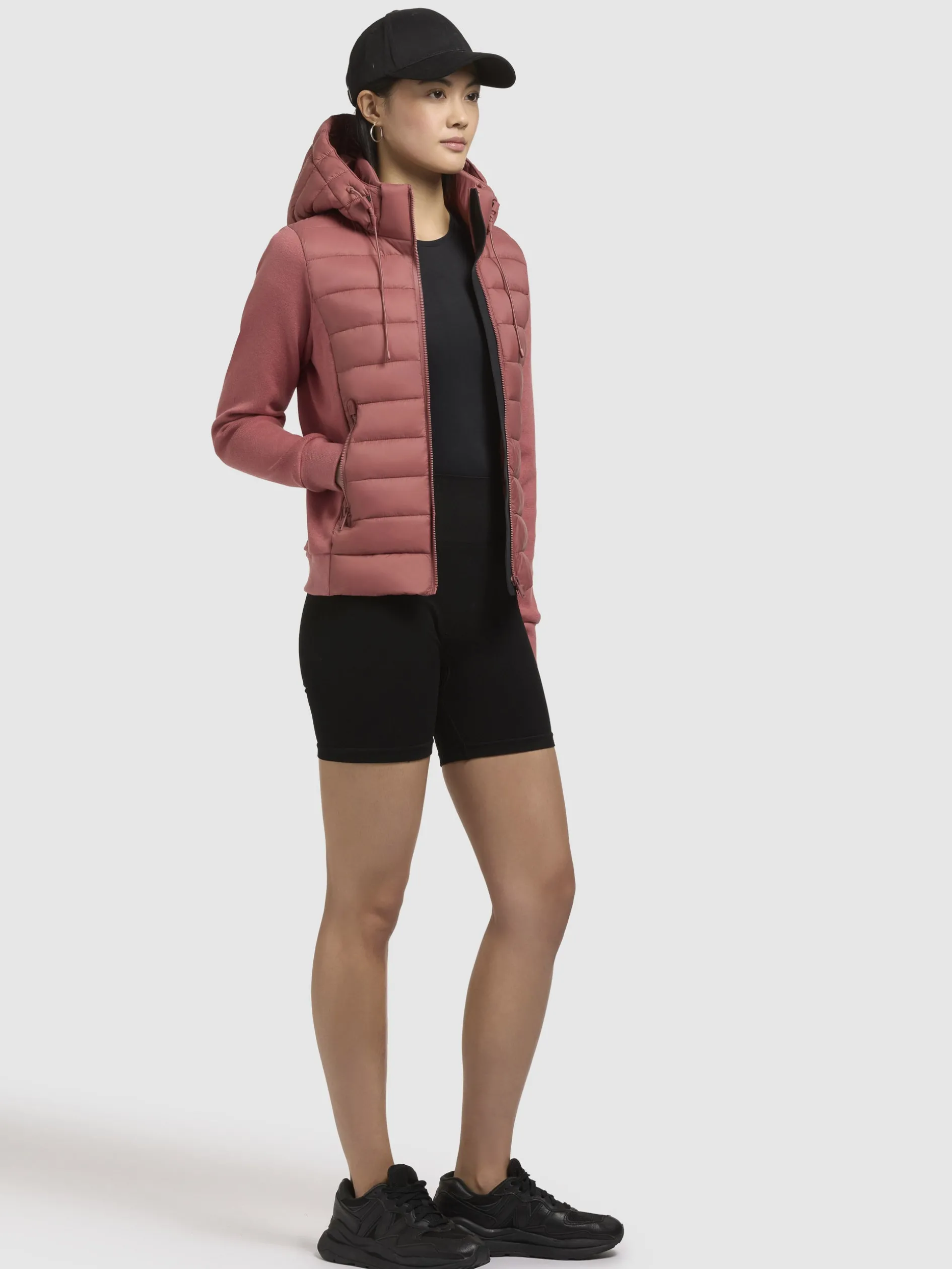 Jacke ATHI Rostrot