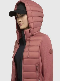 Jacke ATHI Rostrot