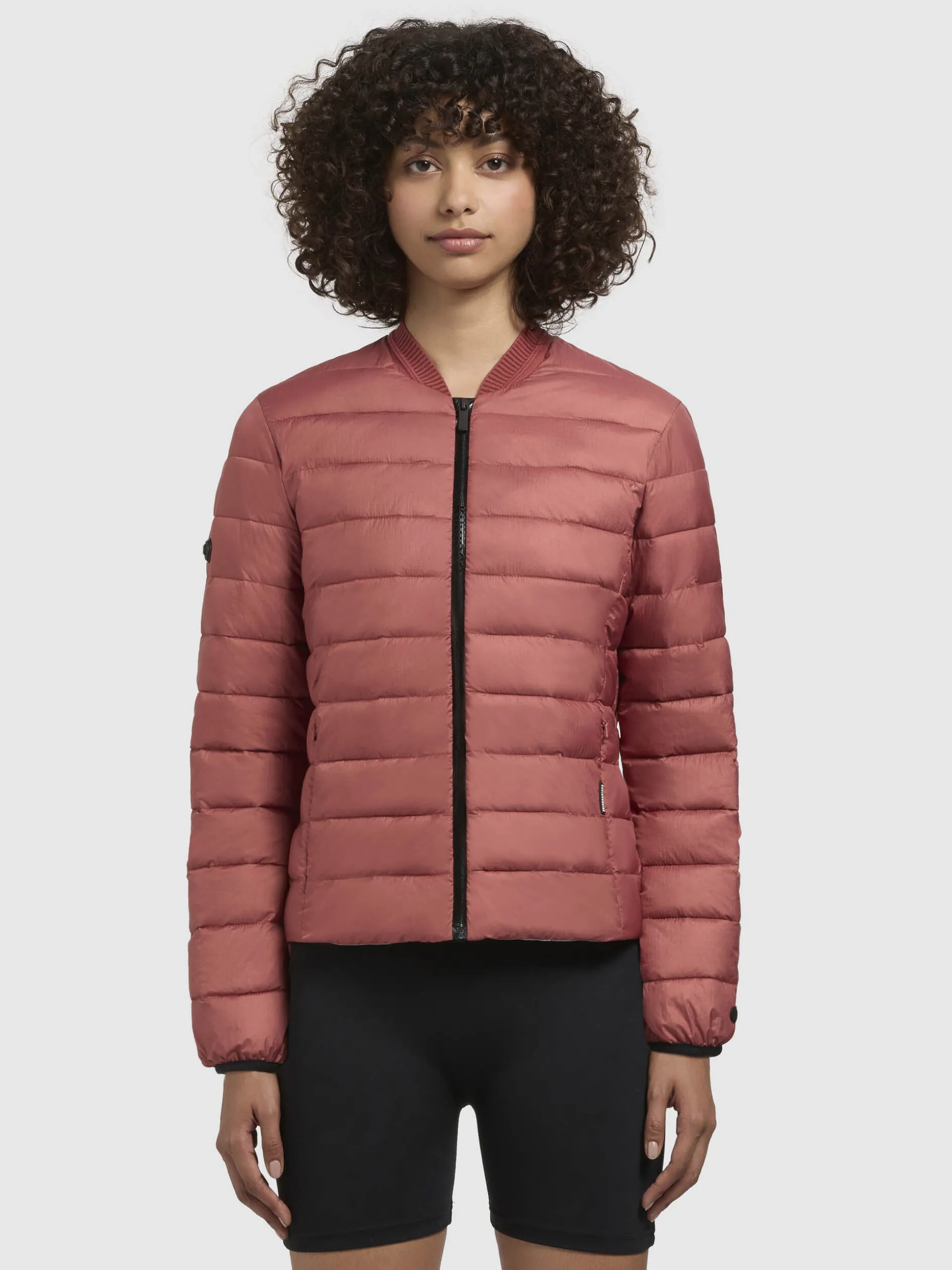 Jacke AUDE Rostrot
