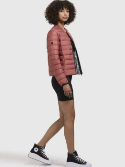 Jacke AUDE Rostrot