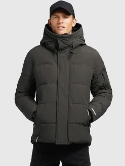 Jacke BARAT2 Dunkel Olivgrau