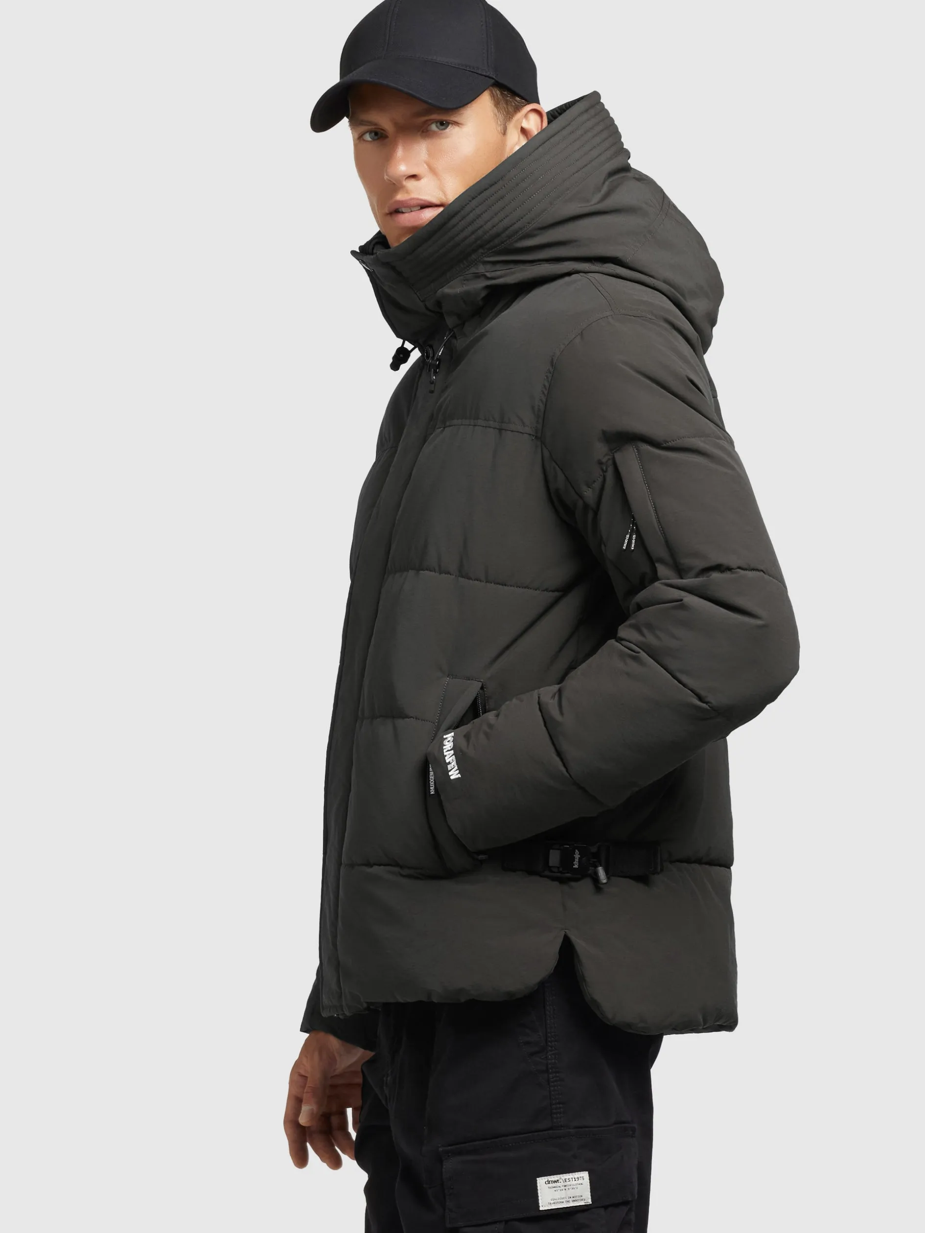 Jacke BARAT2 Dunkel Olivgrau