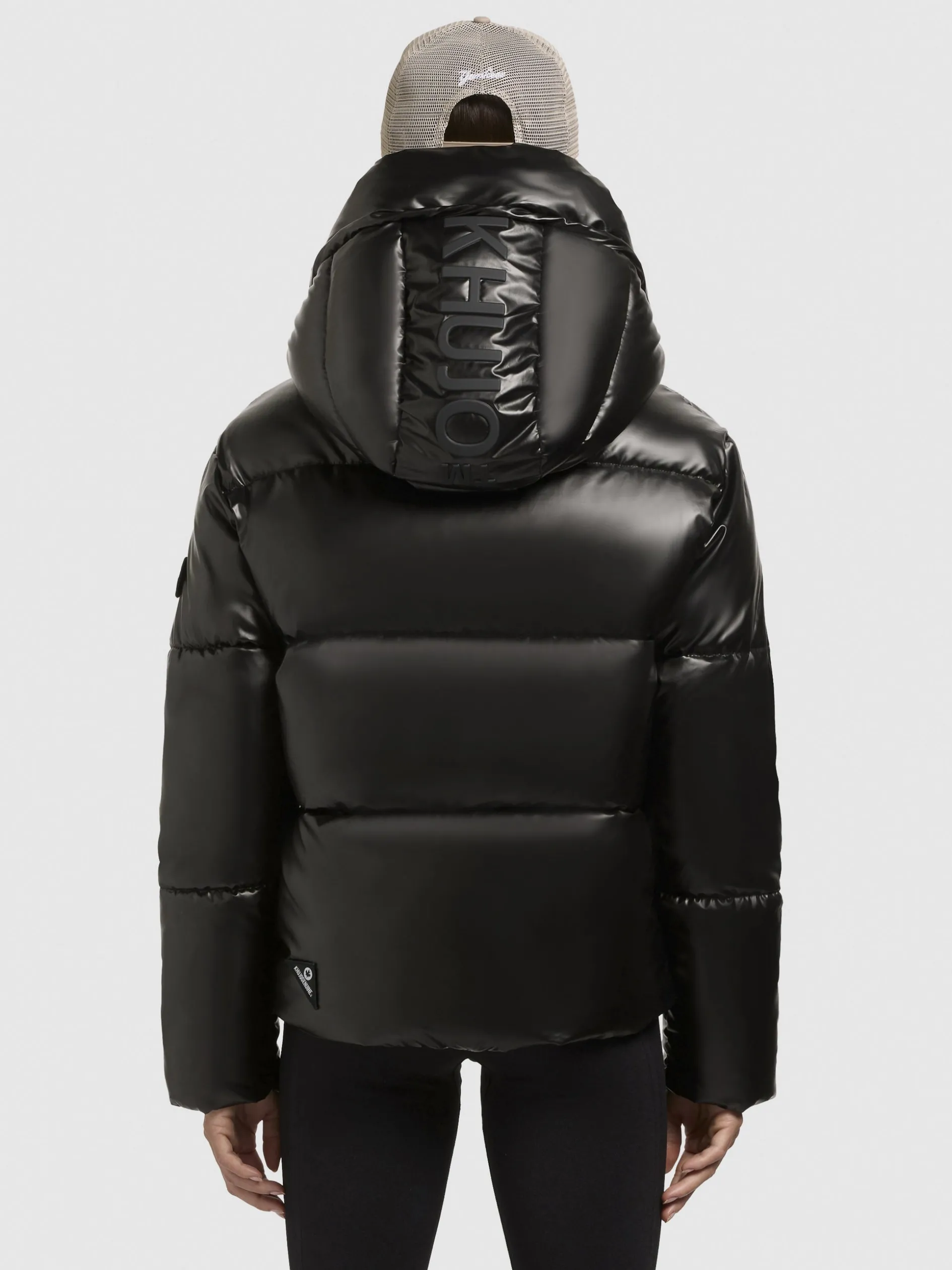Jacke DEVINA SHINY Dunkelgrau