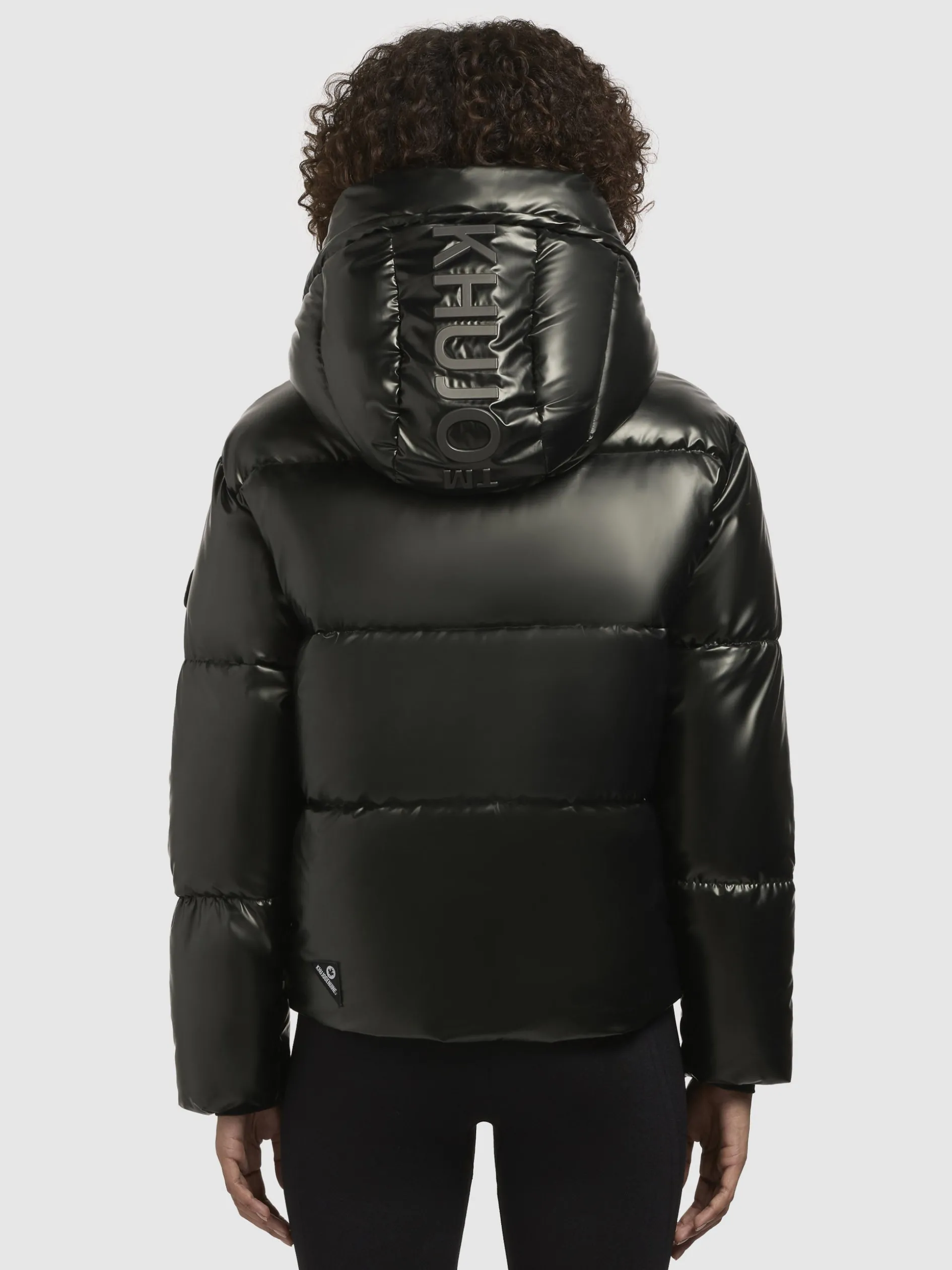 Jacke DEVINA SHINY Dunkelgrün