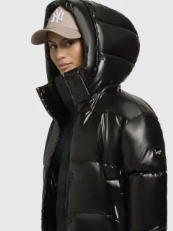 Jacke DEVINA SHINY Dunkelgrau