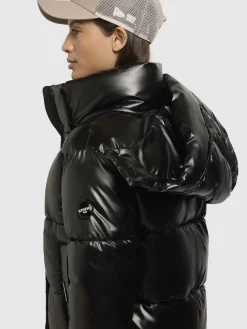 Jacke DEVINA SHINY Dunkelgrau