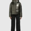 Jacke DEVINA SHINY Khaki