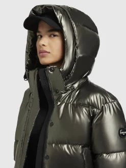 Jacke DEVINA SHINY Khaki