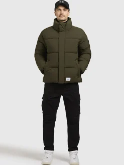 Jacke DUNGH MATT Dunkelgrün