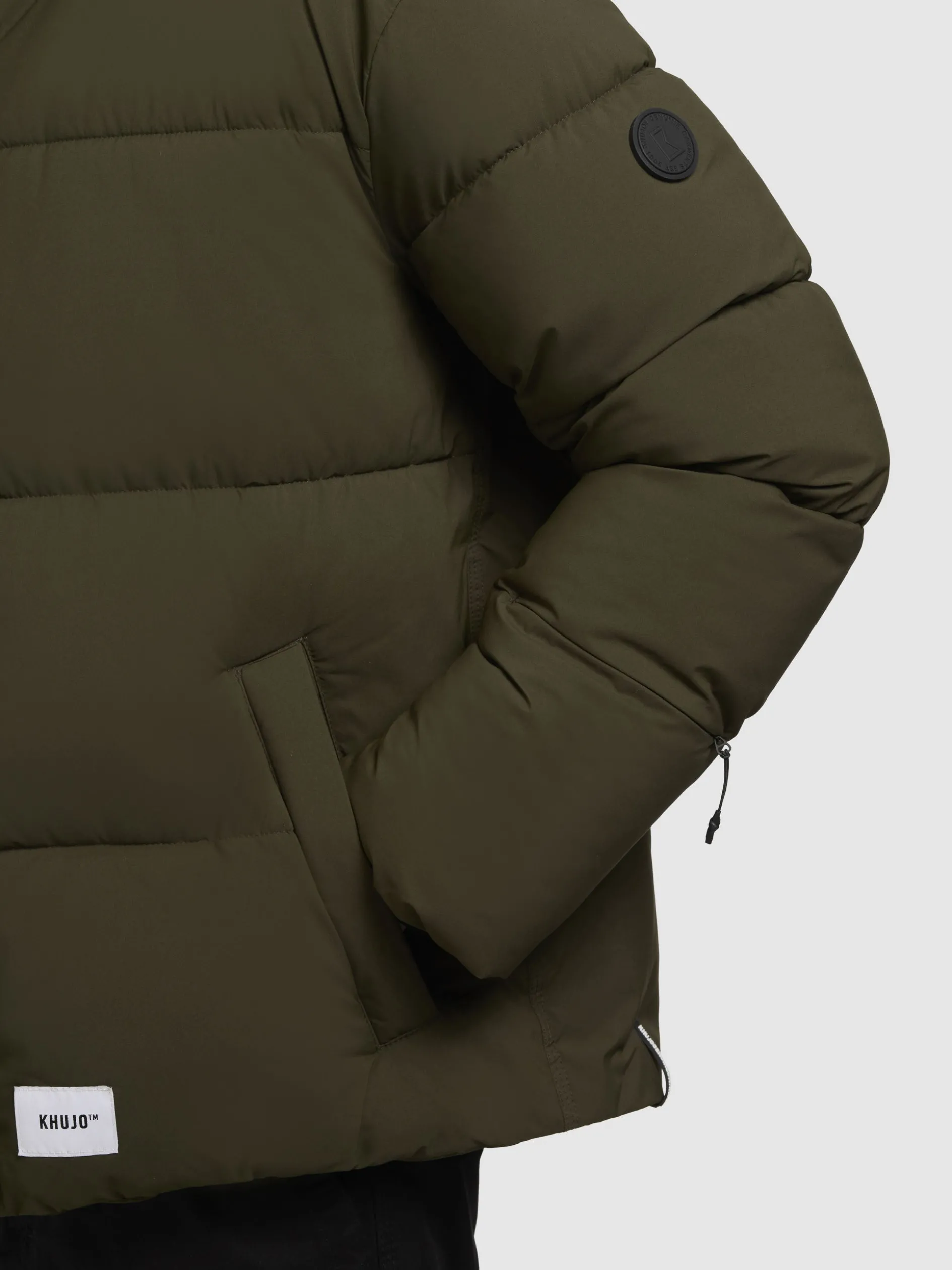 Jacke DUNGH MATT Dunkelgrün