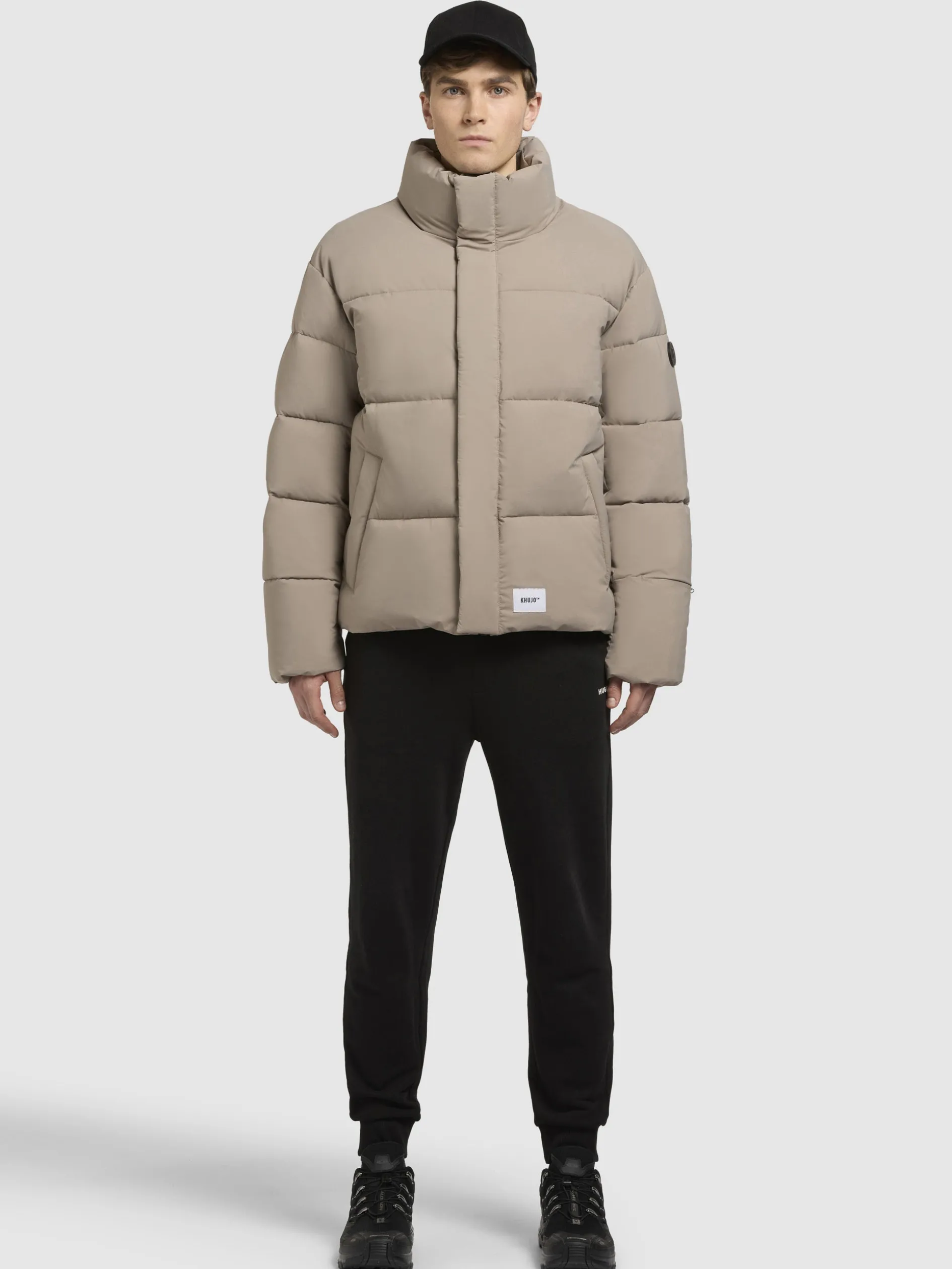 Jacke DUNGH MATT Graubeige