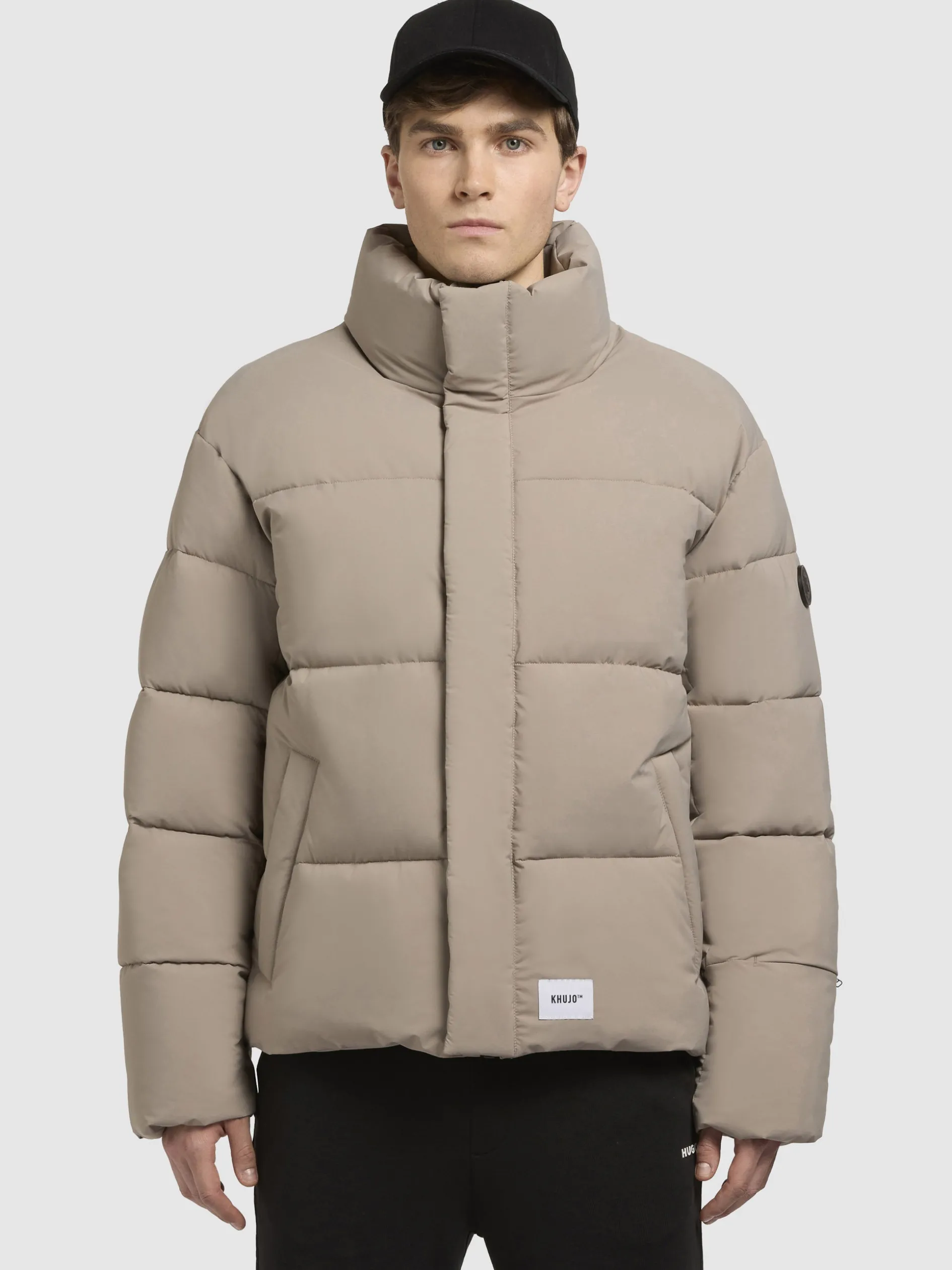 Jacke DUNGH MATT Graubeige