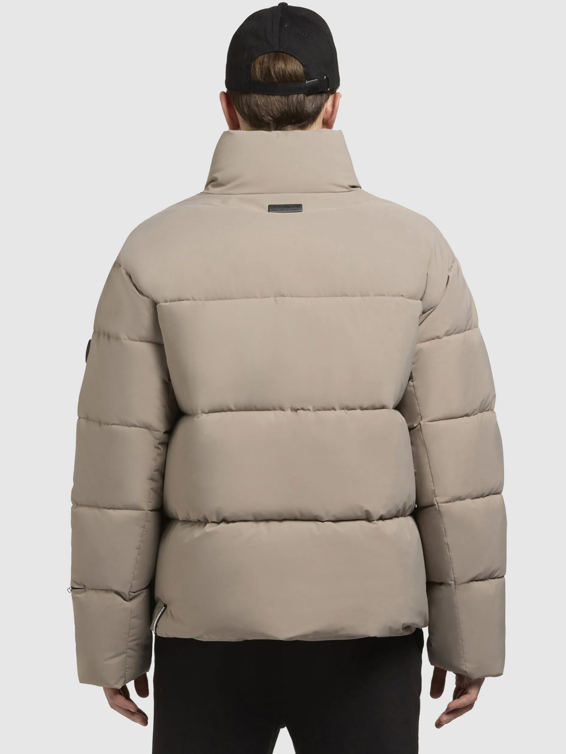 Jacke DUNGH MATT Graubeige