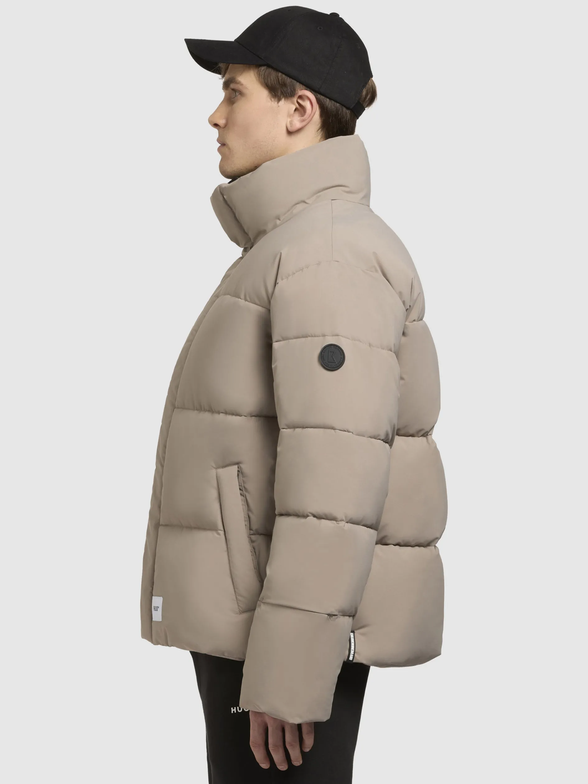 Jacke DUNGH MATT Graubeige