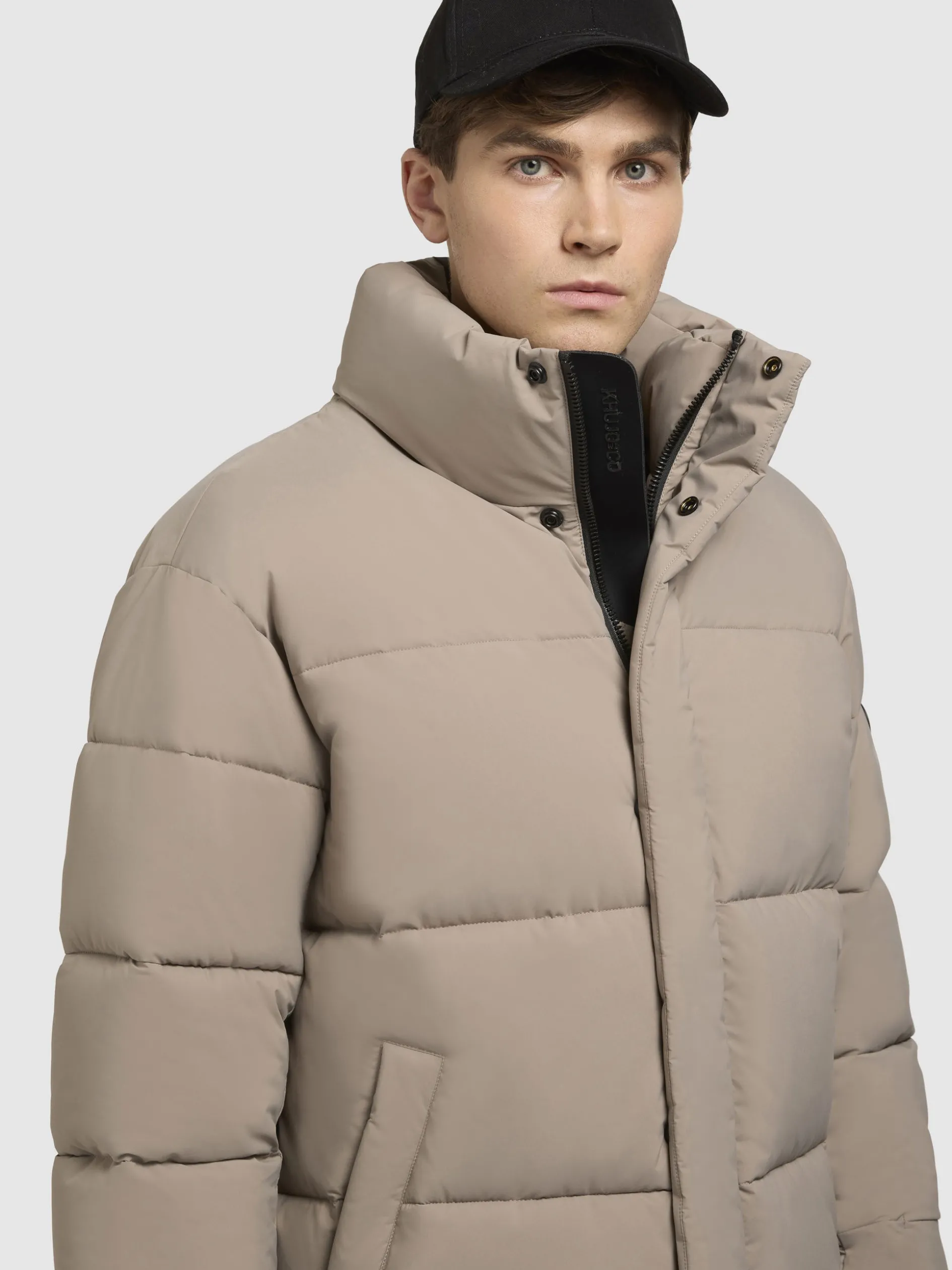 Jacke DUNGH MATT Graubeige