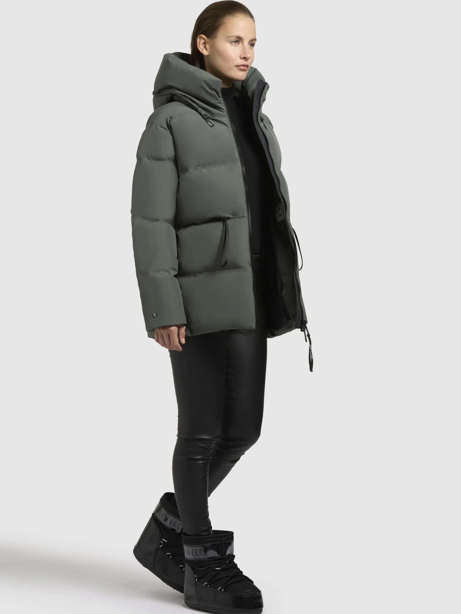 Jacke ELLIS Graugrün