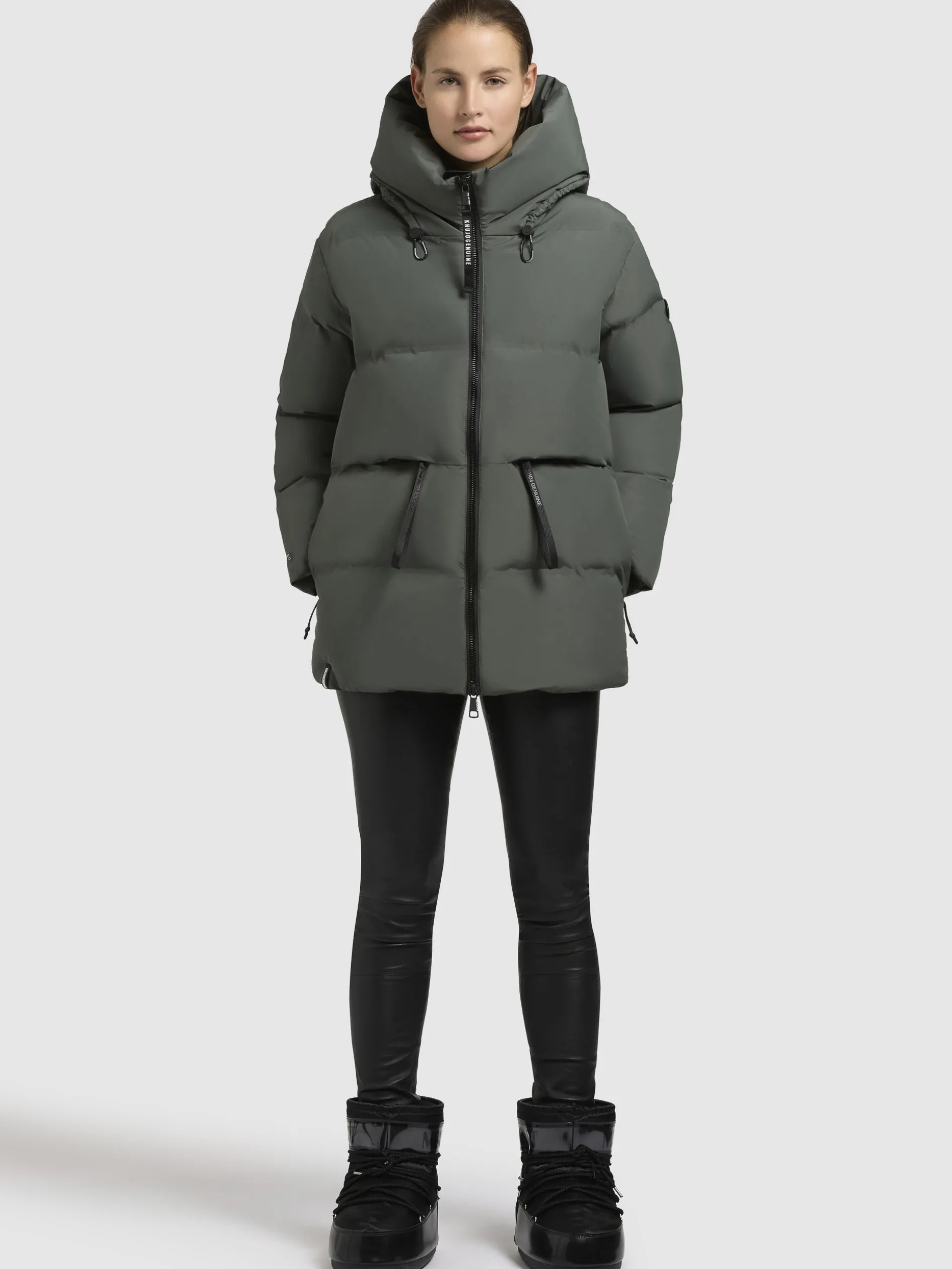 Jacke ELLIS Graugrün