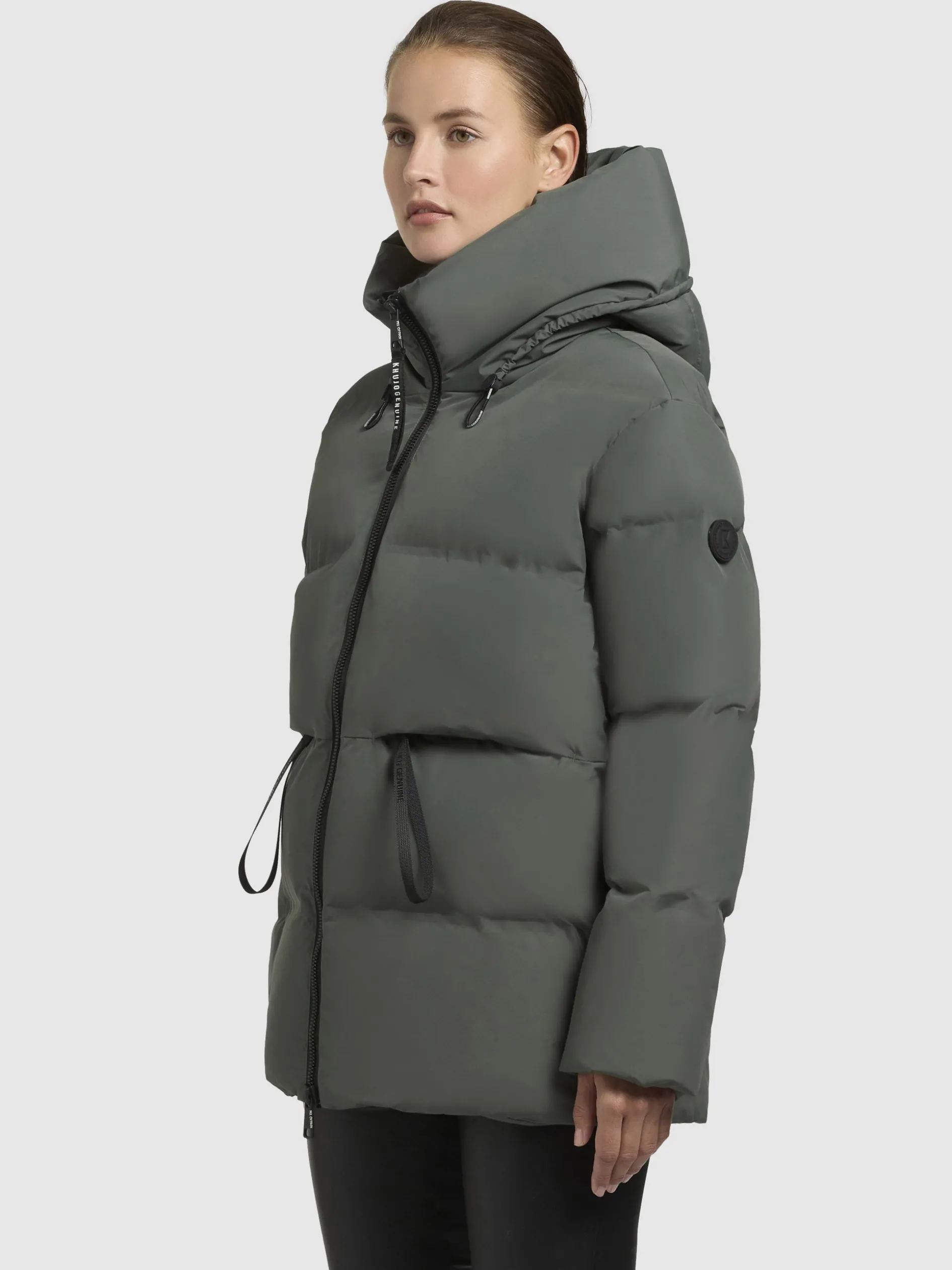 Jacke ELLIS Graugrün