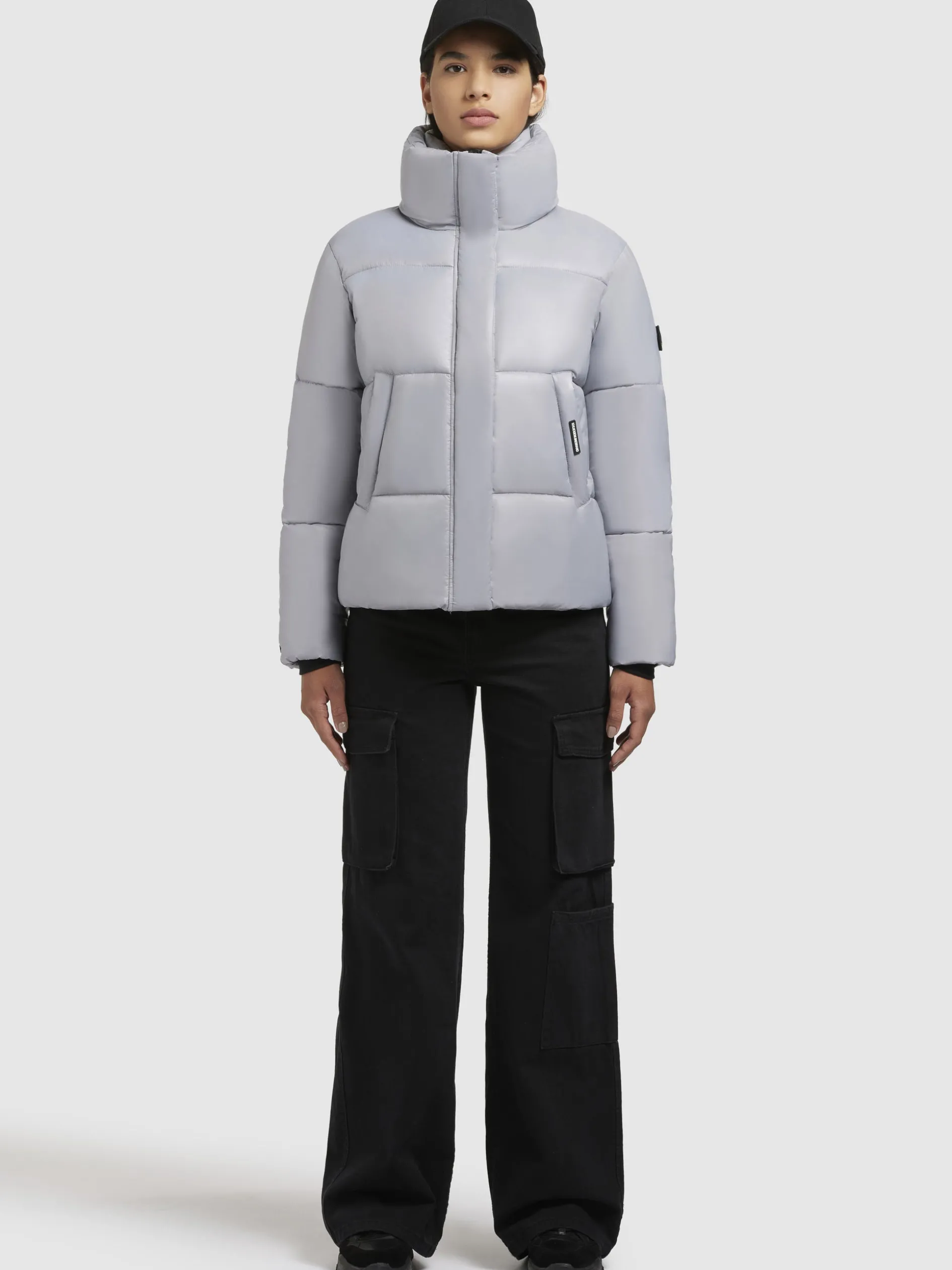 Jacke EWA Blaugrau