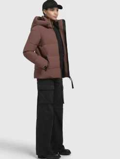Jacke FANC2 Rotbraun