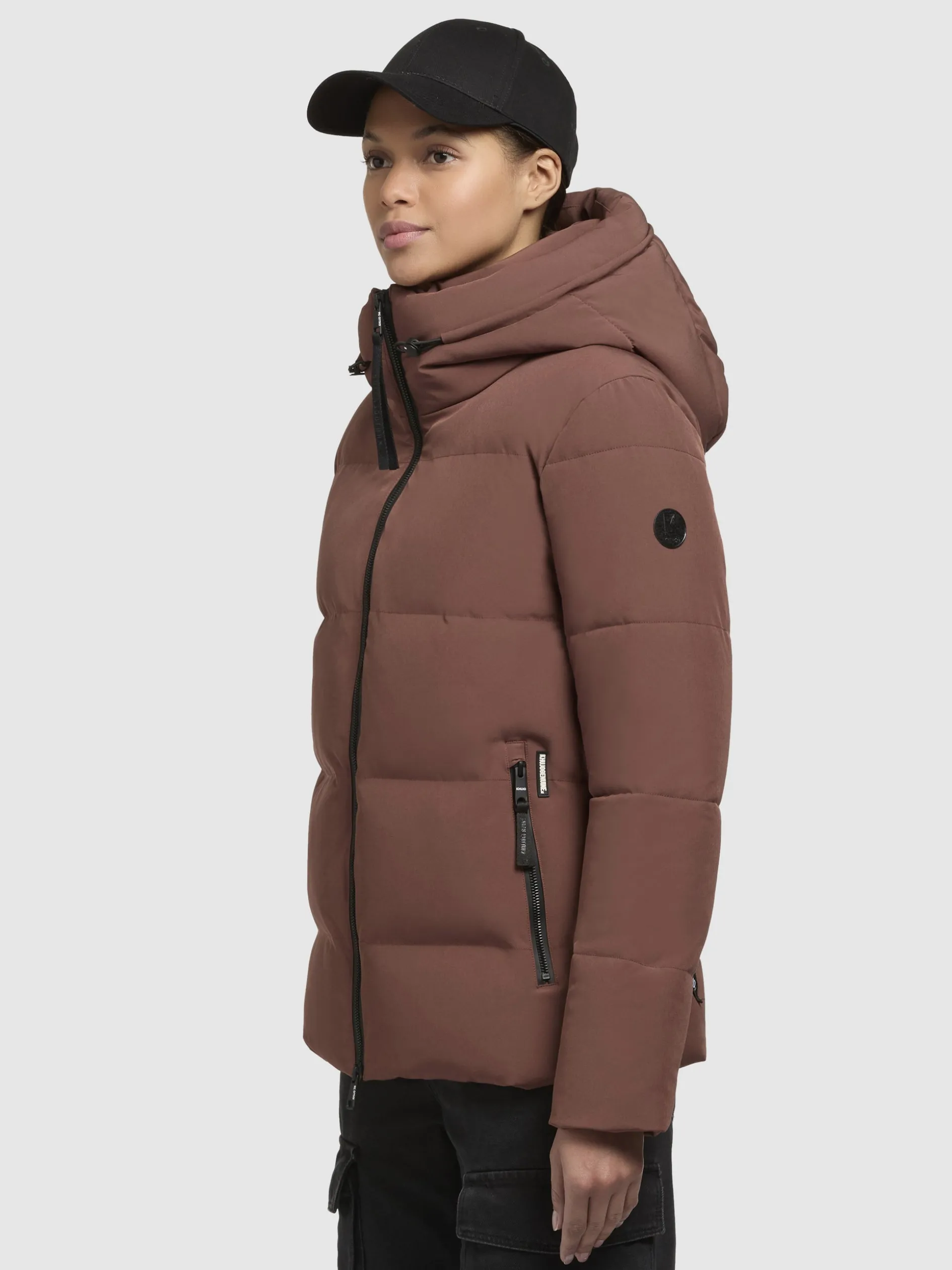 Jacke FANC2 Rotbraun