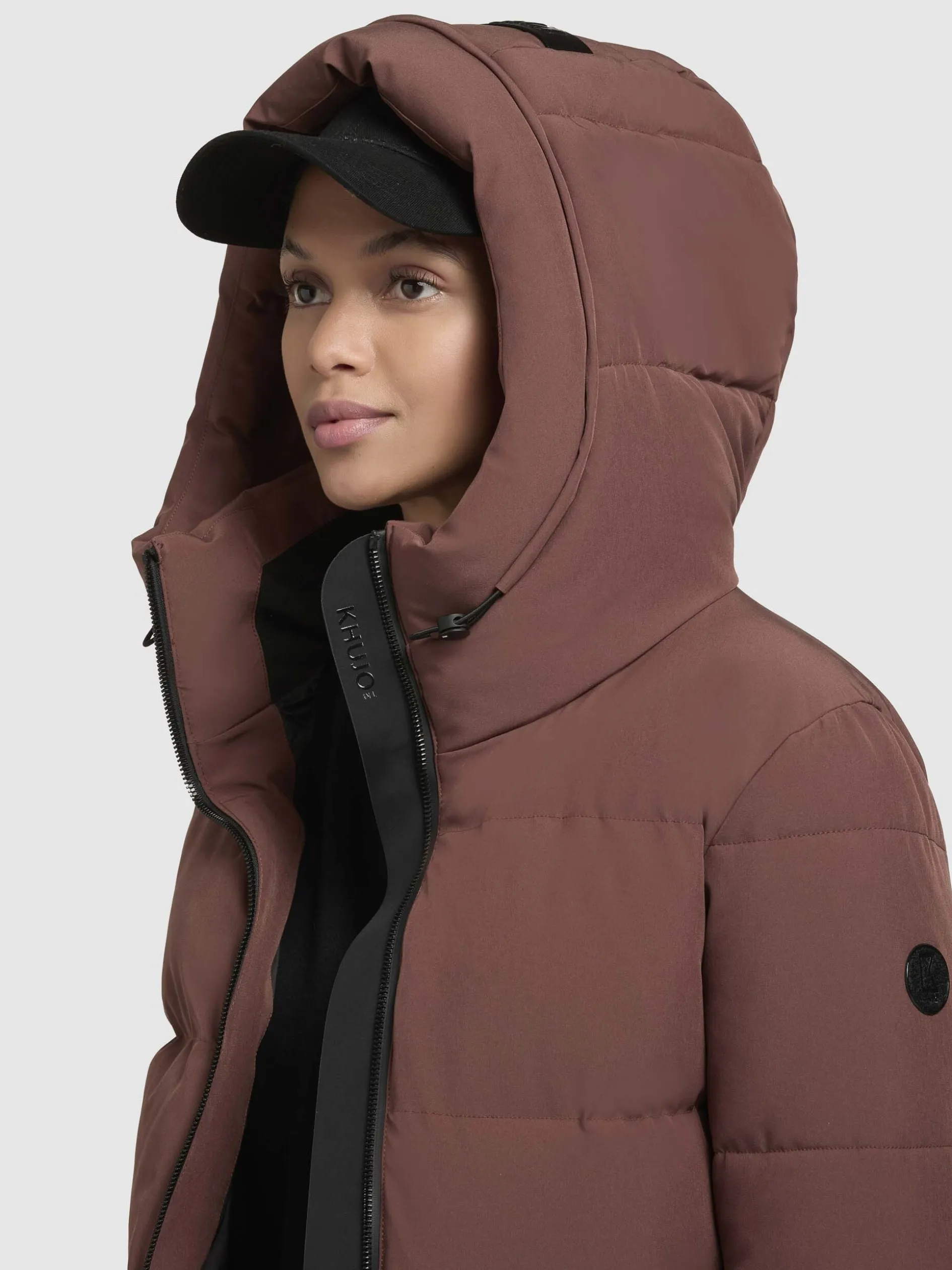 Jacke FANC2 Rotbraun