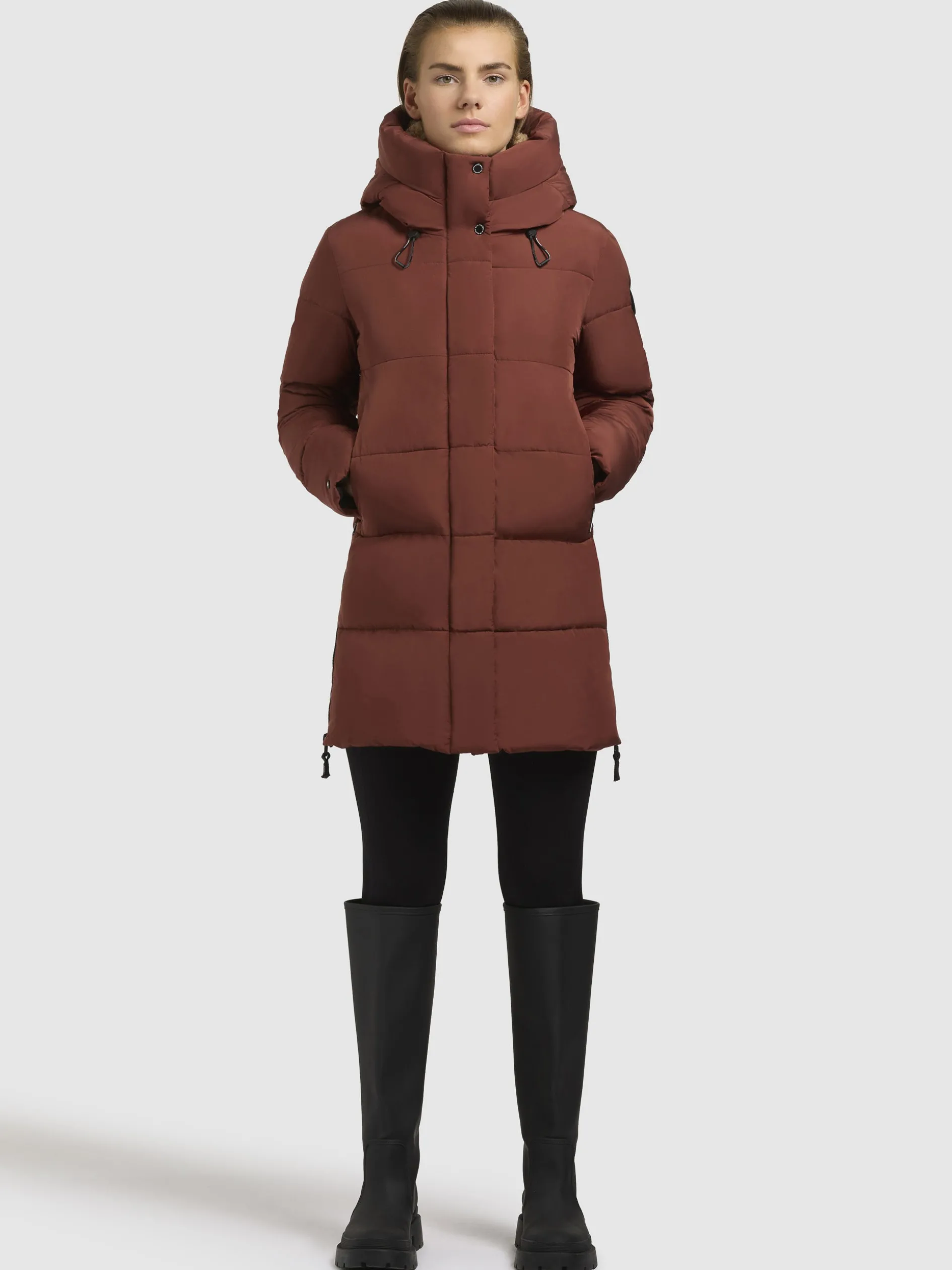 Jacke FAZEE Dunkelrot
