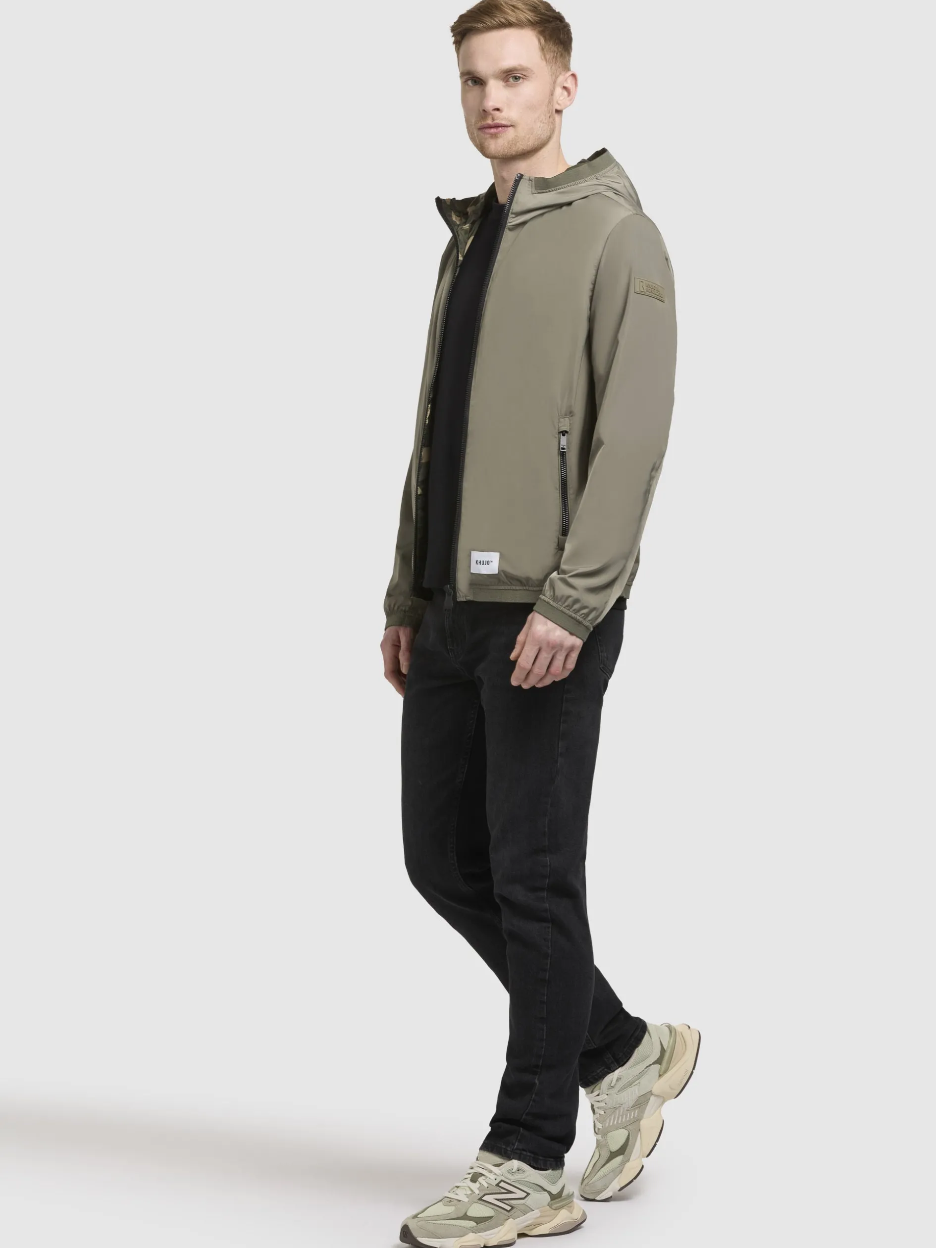 Jacke FERD Graugrün