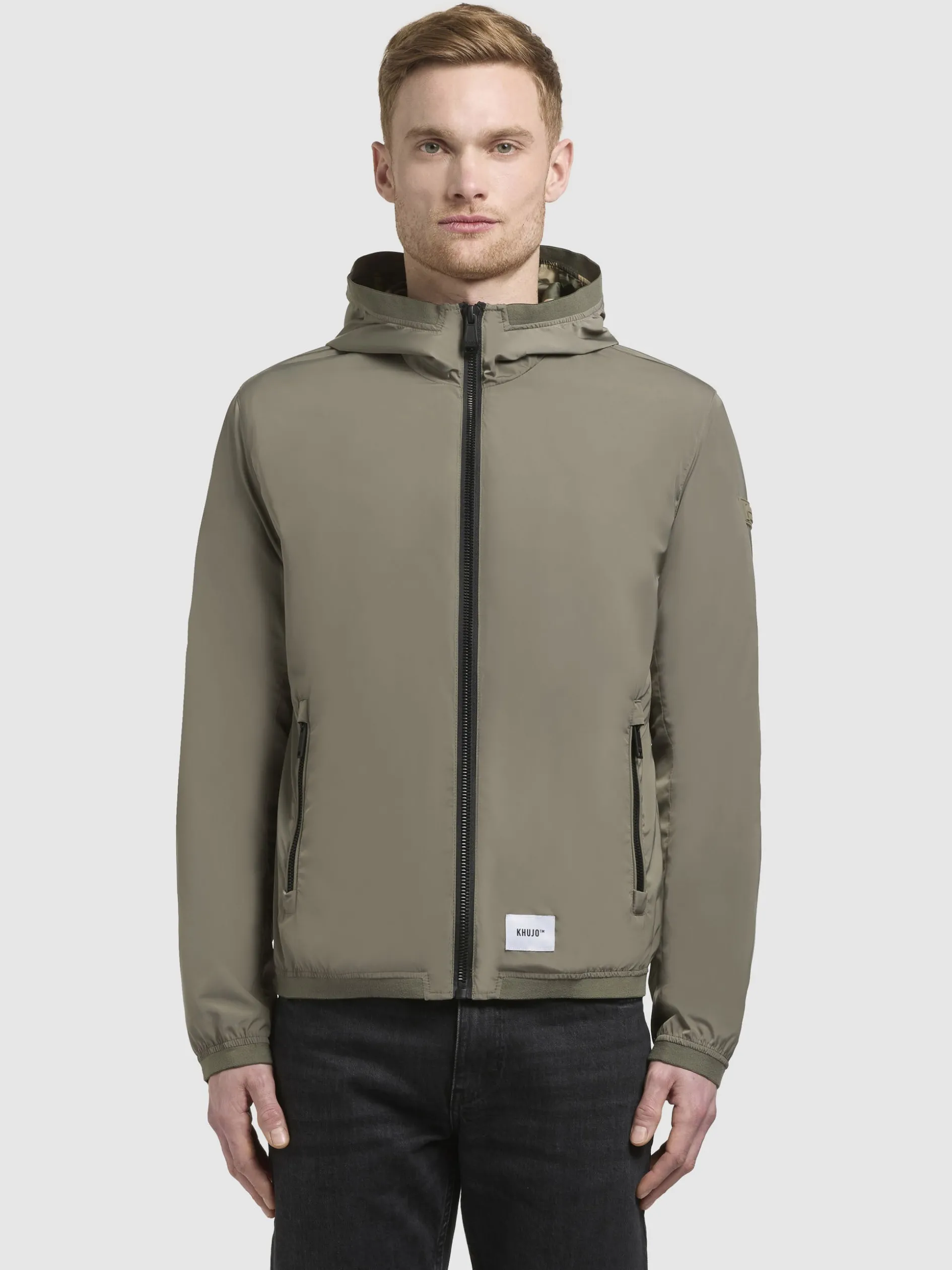 Jacke FERD Graugrün