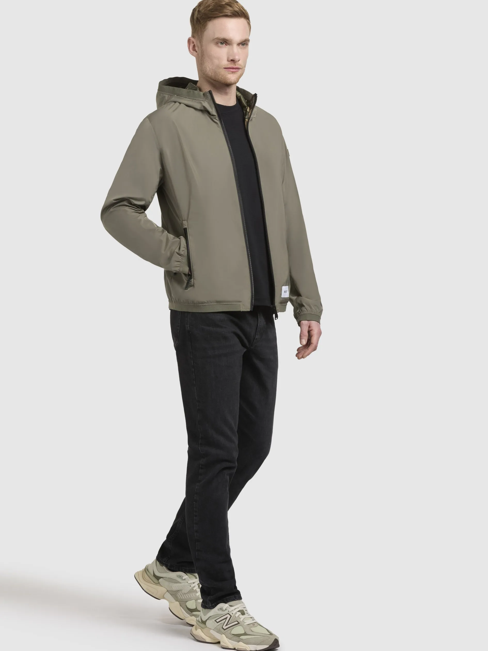 Jacke FERD Graugrün