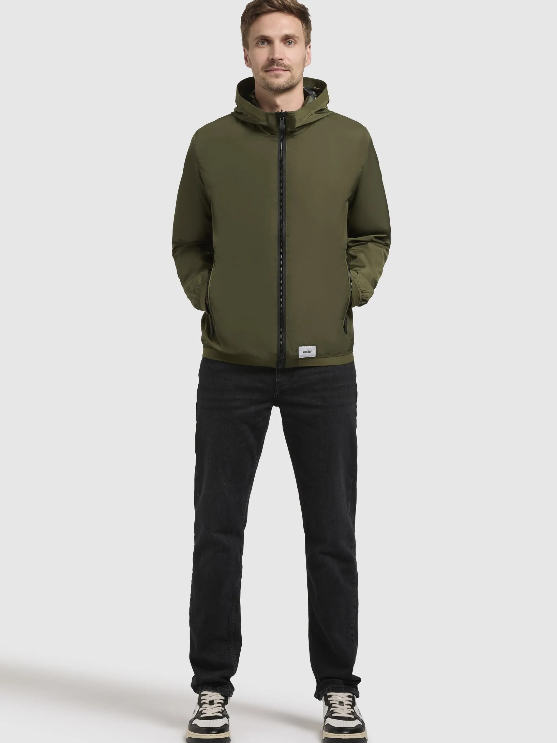 Jacke FERD Olivgrün