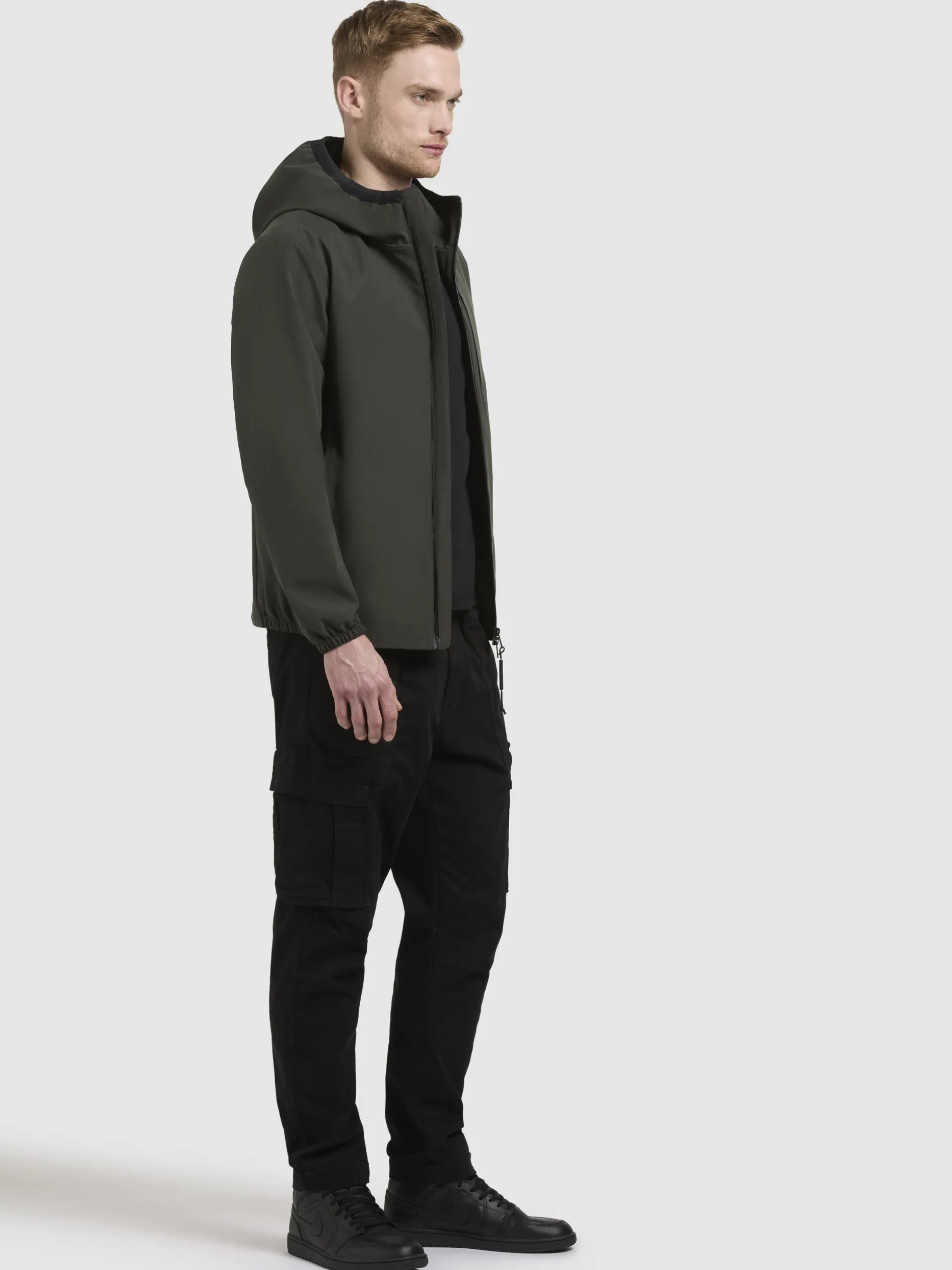 Jacke HAMZA Dunkelgrün