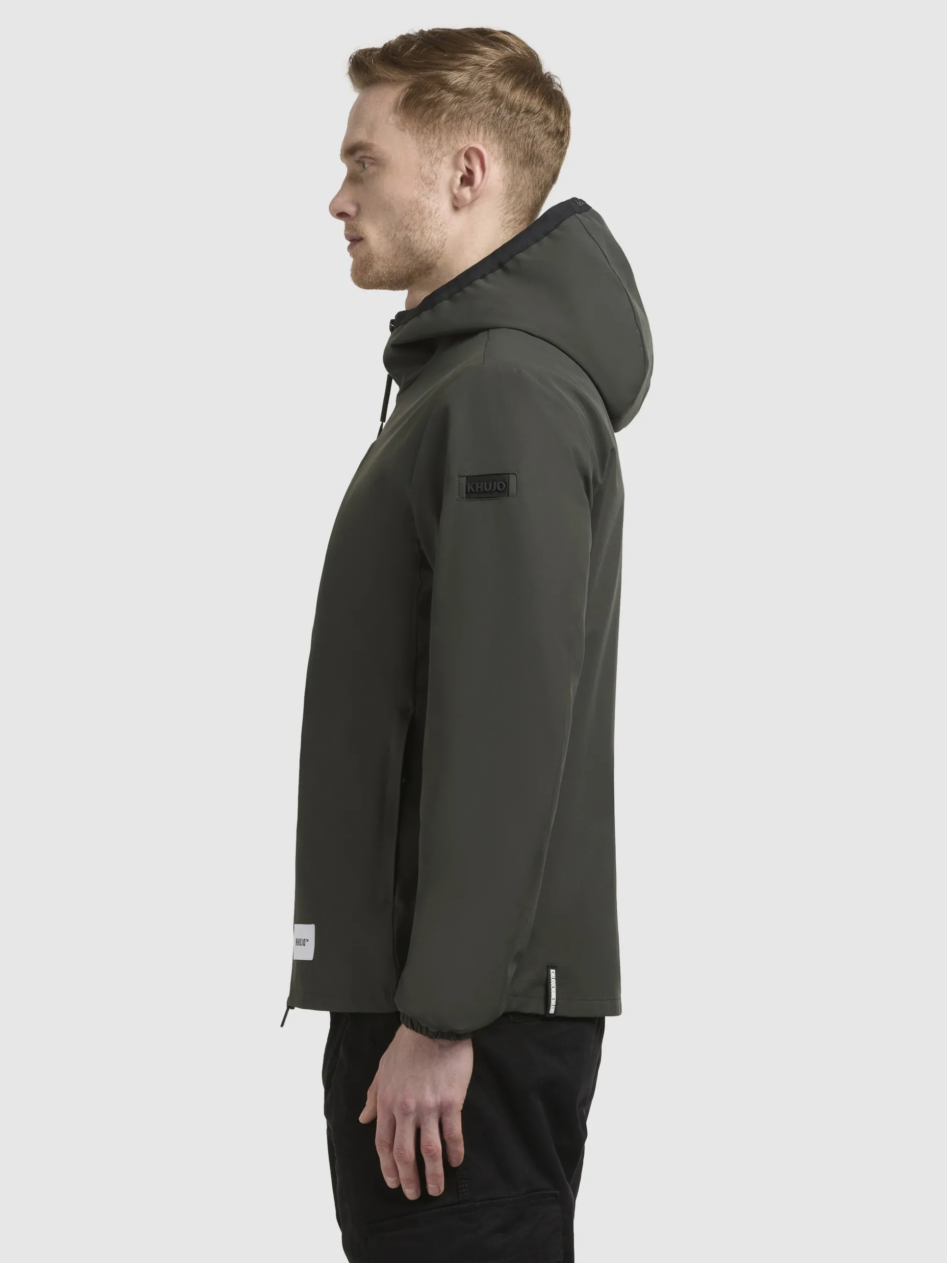 Jacke HAMZA Dunkelgrün