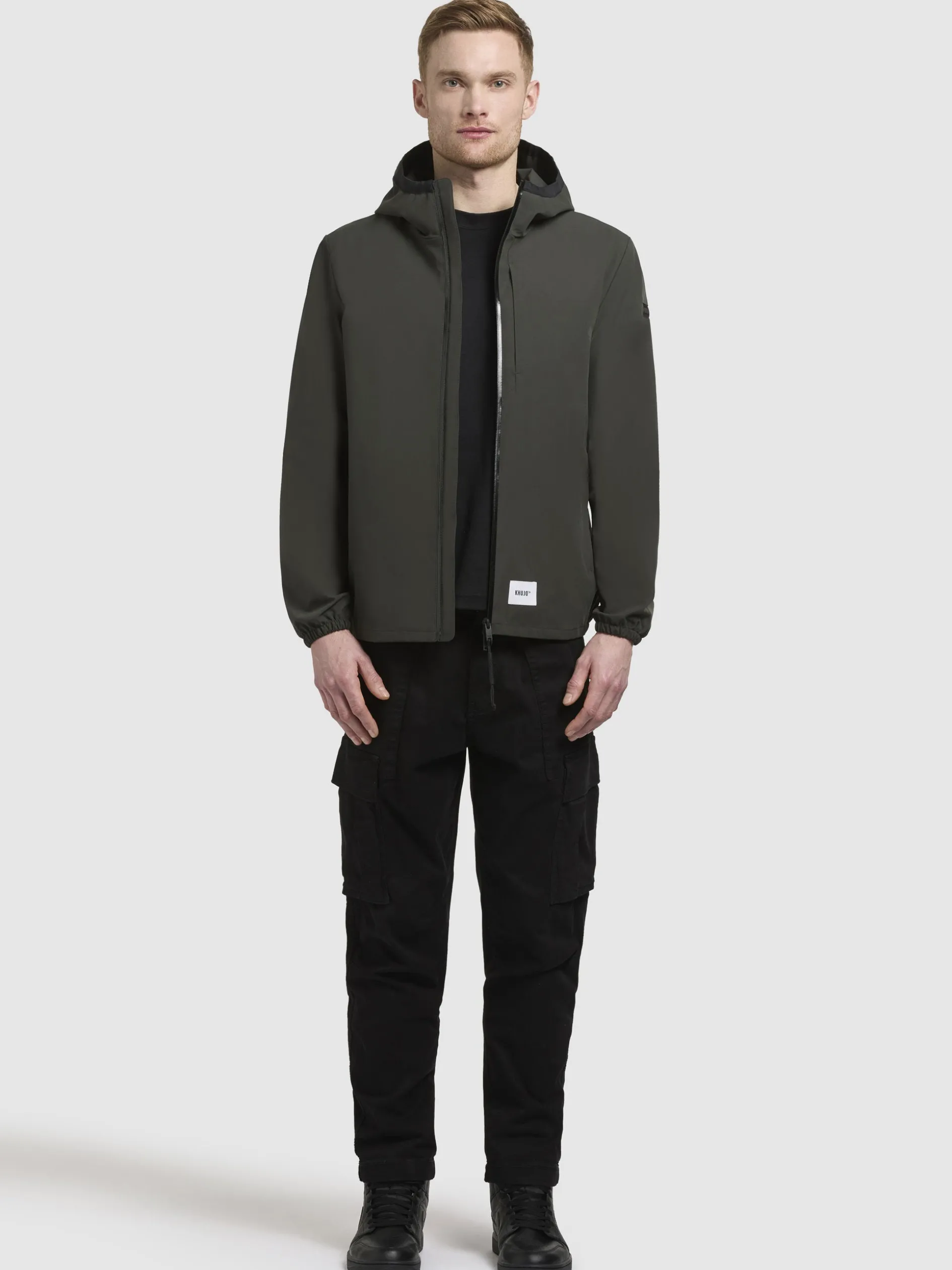 Jacke HAMZA Dunkelgrün