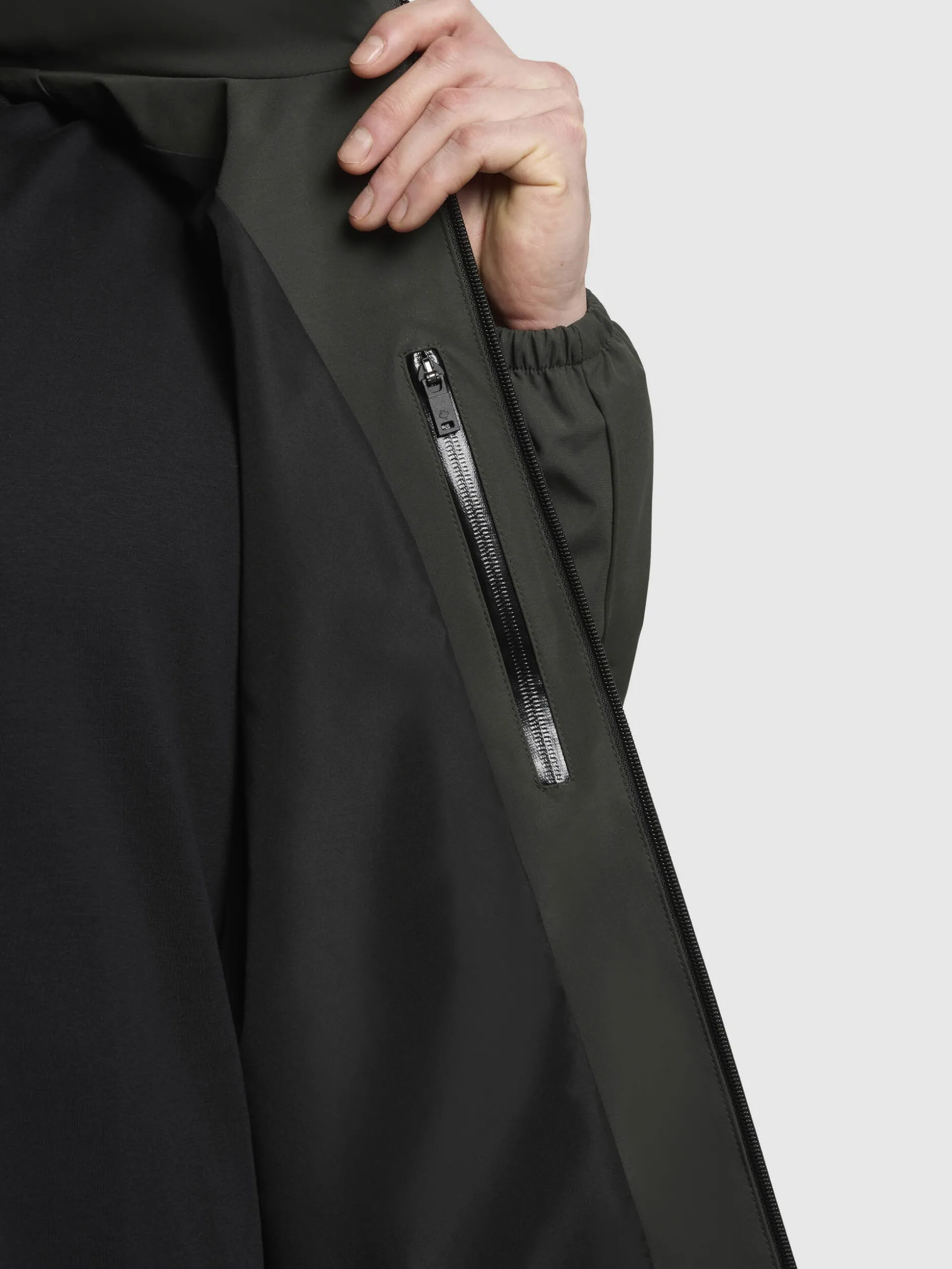 Jacke HAMZA Dunkelgrün