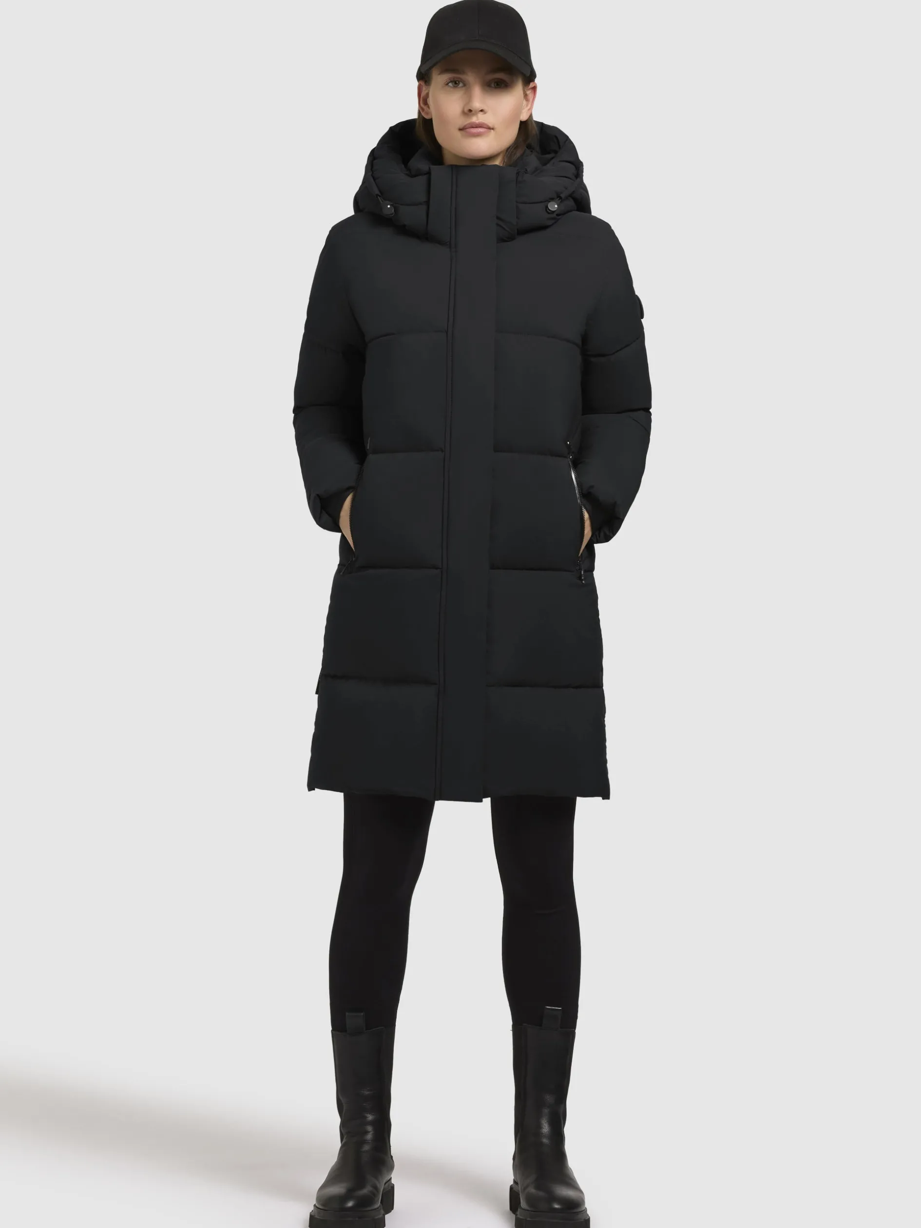 Jacke HAYA MATT Schwarz