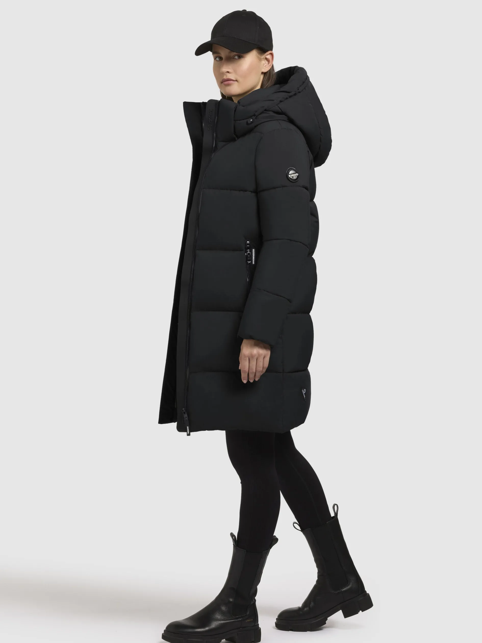 Jacke HAYA MATT Schwarz