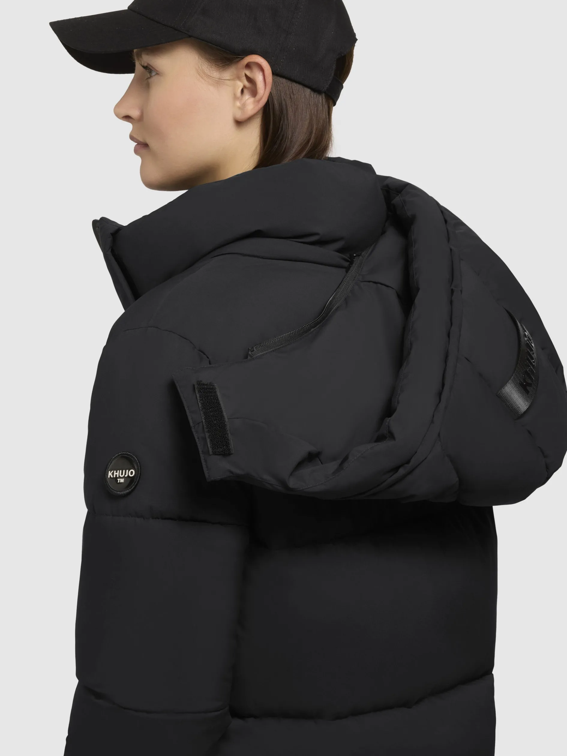Jacke HAYA MATT Schwarz