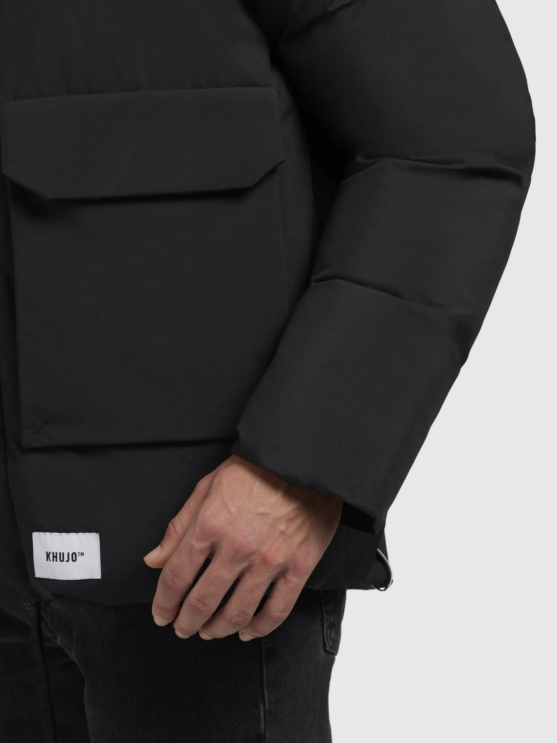 Jacke HINTO2 Schwarz