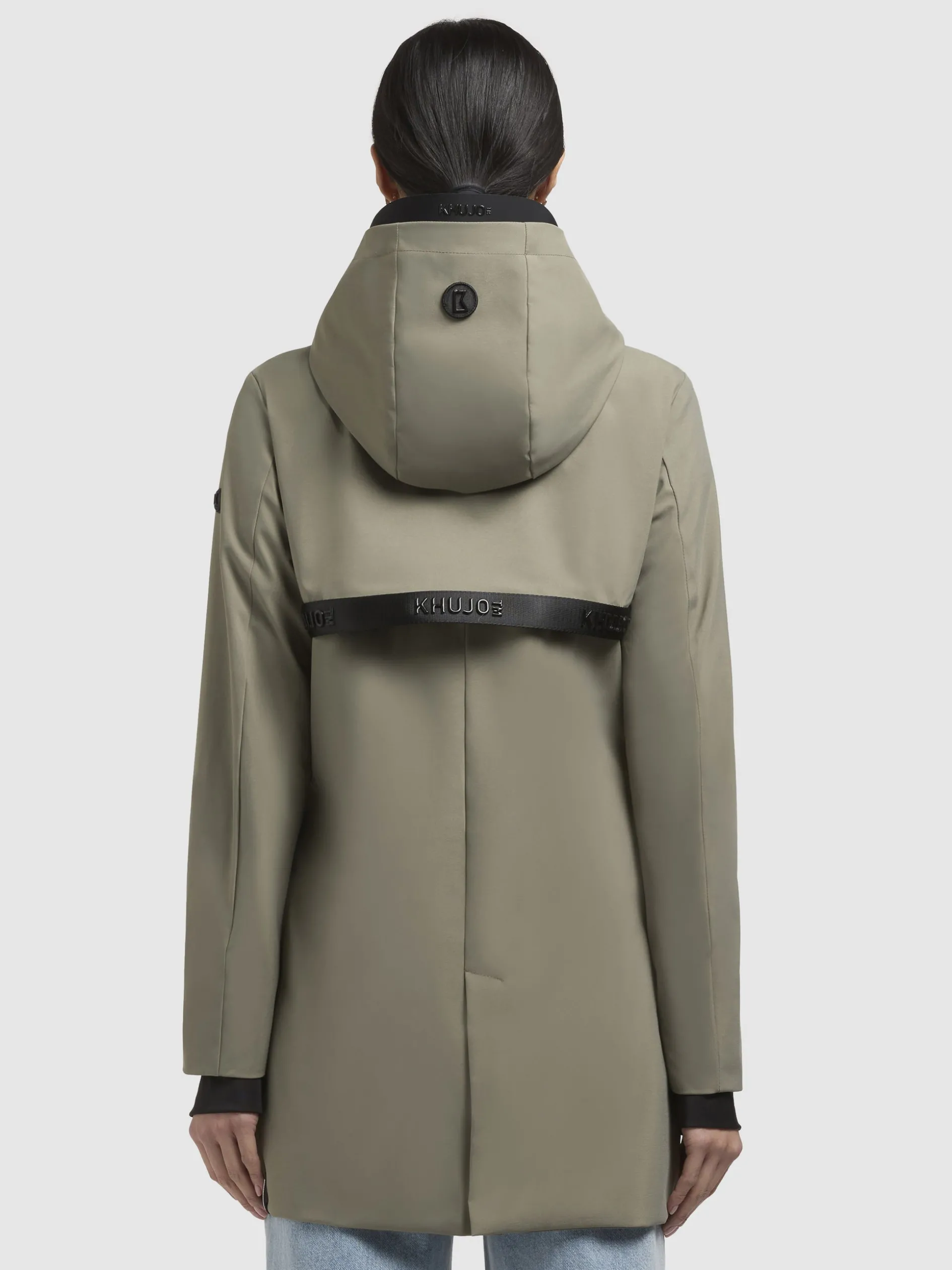 Jacke IZAF3 Graugrün