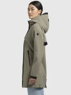Jacke IZAF3 Graugrün