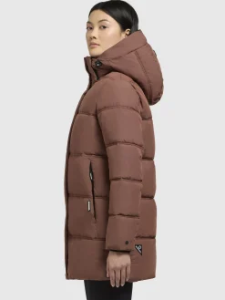 Jacke JARLA Rotbraun
