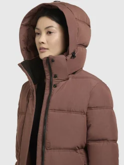 Jacke JARLA Rotbraun