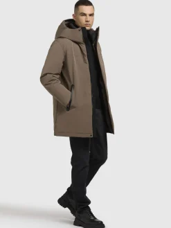 Jacke KANN Taupe dunkel