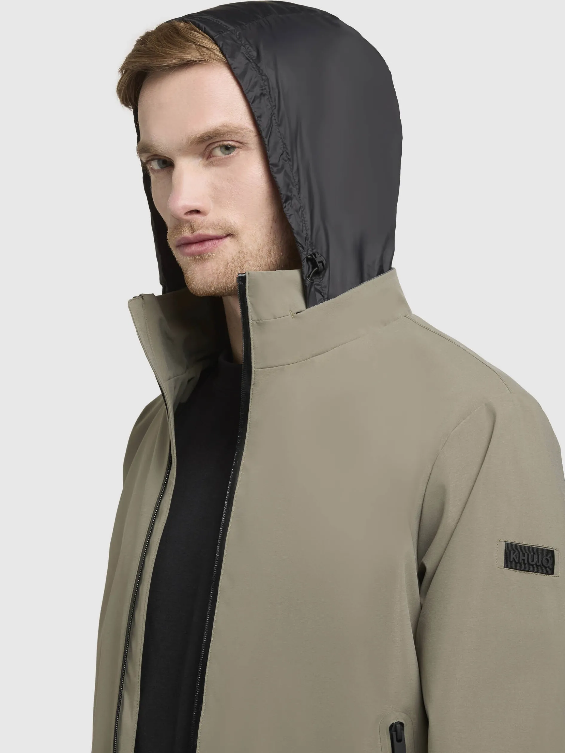 Jacke KAYO Graugrün