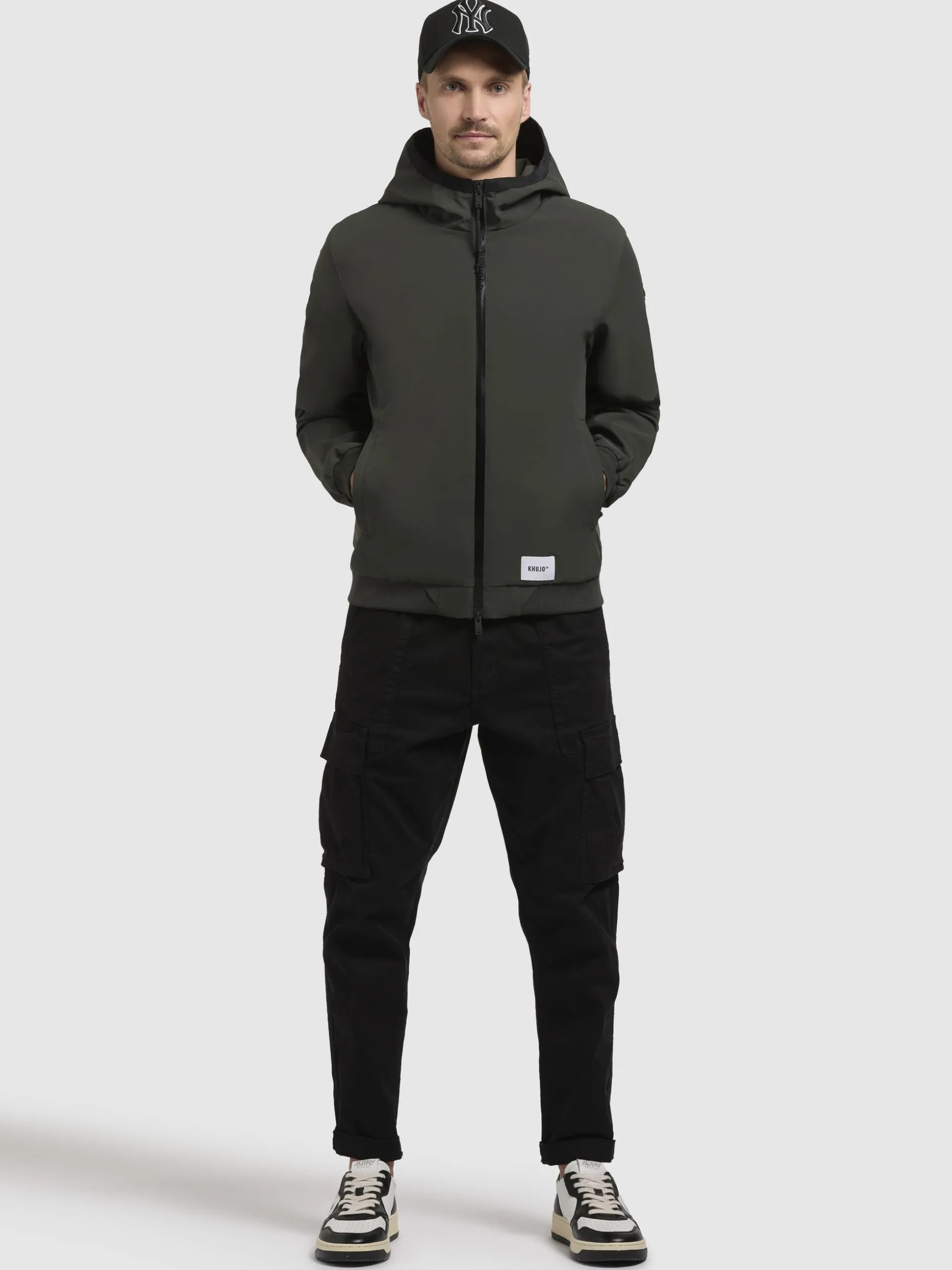 Jacke LARM Dunkelgrün
