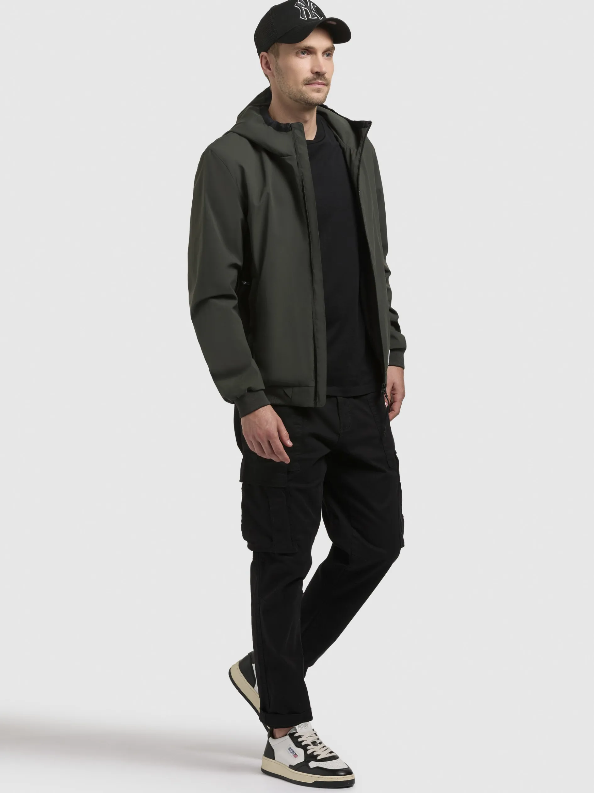 Jacke LARM Dunkelgrün